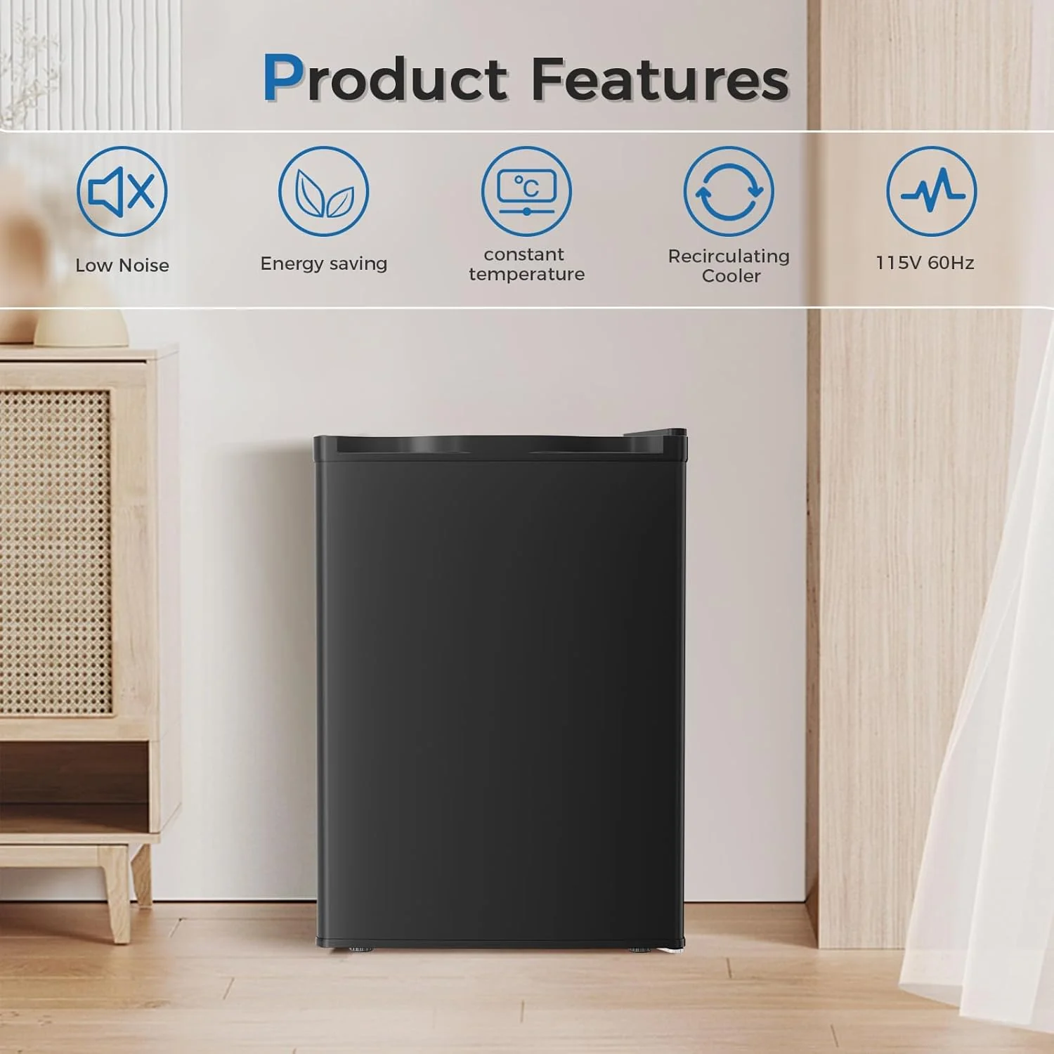 1.6 2.6 3.2 CU FT Mini Fridge with Freezer - Image 27