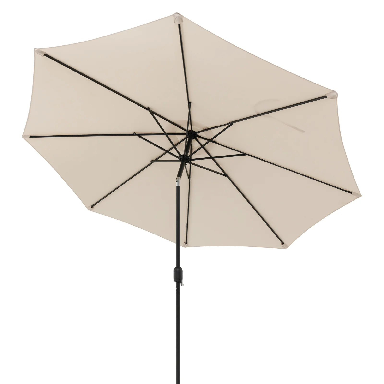 10 Feet Outdoor Patio Umbrella with Tilt Adjustment and Crank - Image 3