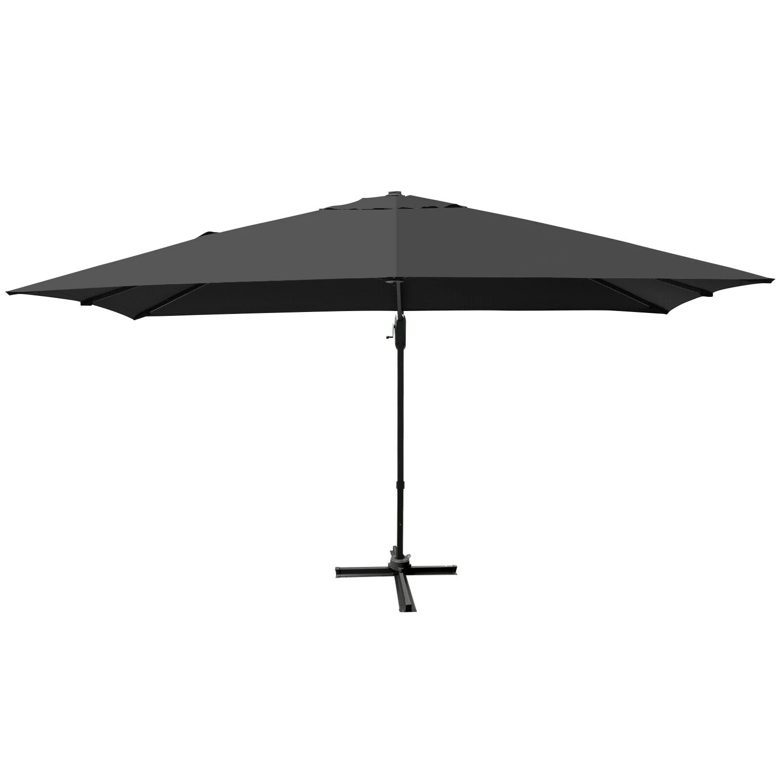 10 x 13 Feet Rectangular Cantilever Umbrella with 360° Rotation Function - Image 16