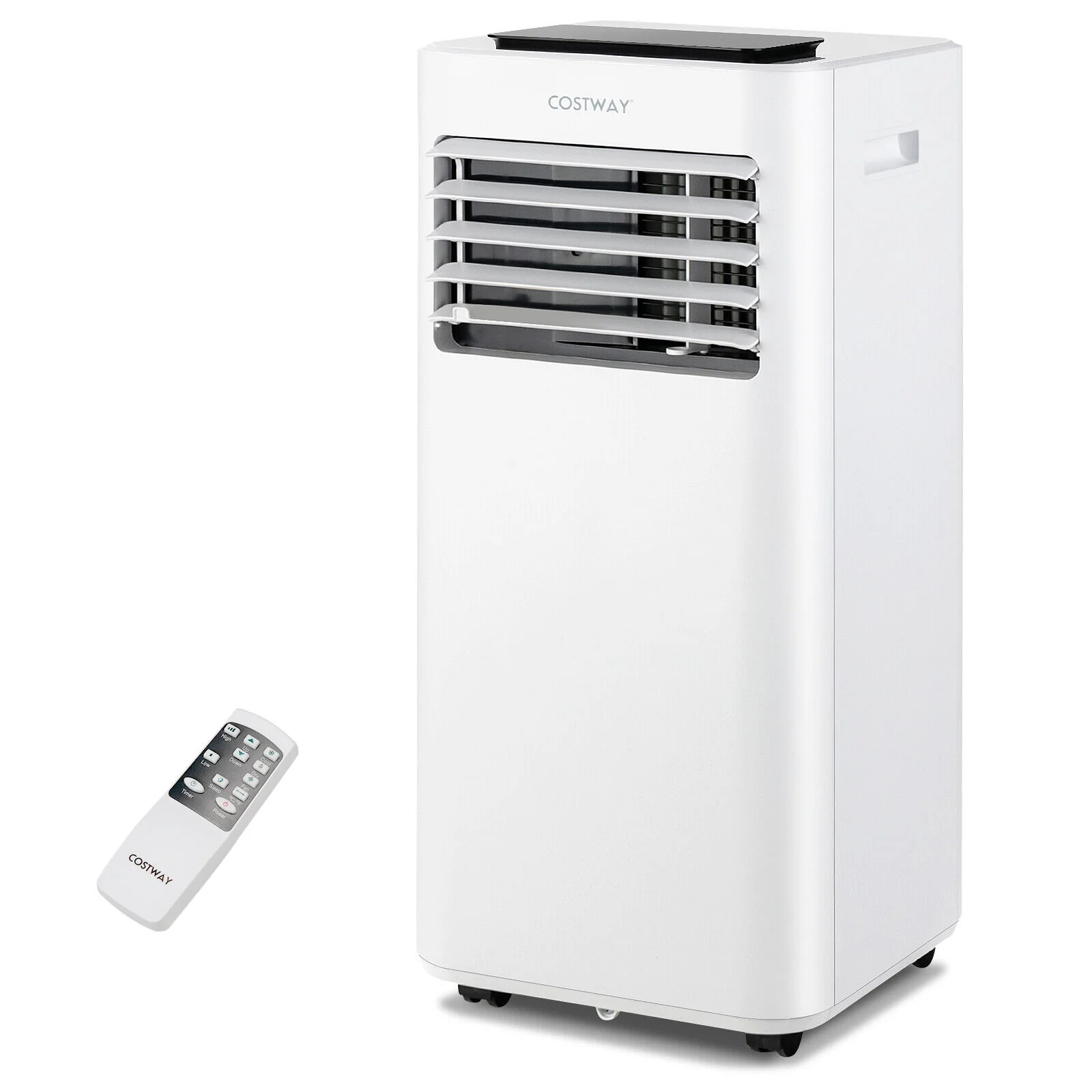 10000 BTU Portable Air Conditioner with Sleep Mode-White - Image 3