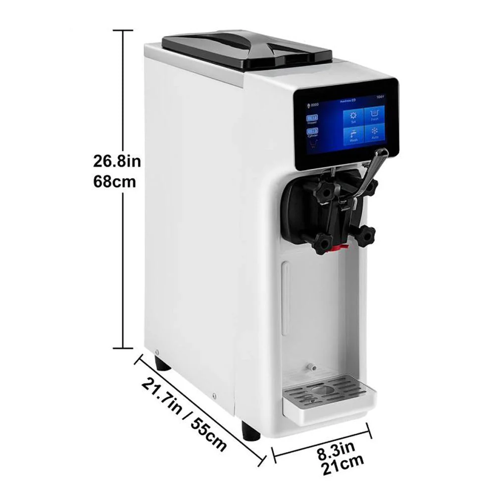 1000W Commercial Home Soft Serve Ice Cream Maker Frozen Yogurt Machine 4.0L - Image 11