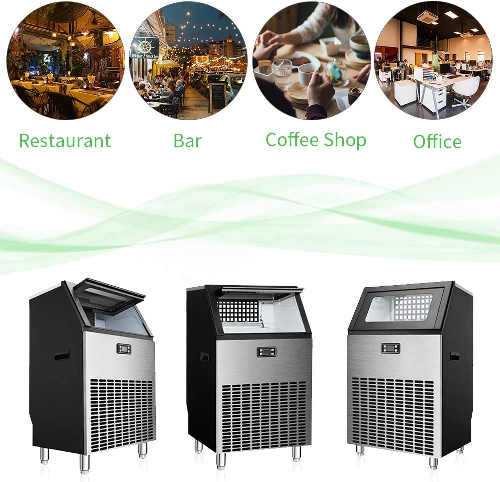 Freestanding Commercial Ice Maker - Z5845A - Multiple Sizes - 100LBS 200LBS 265LBS - Image 11