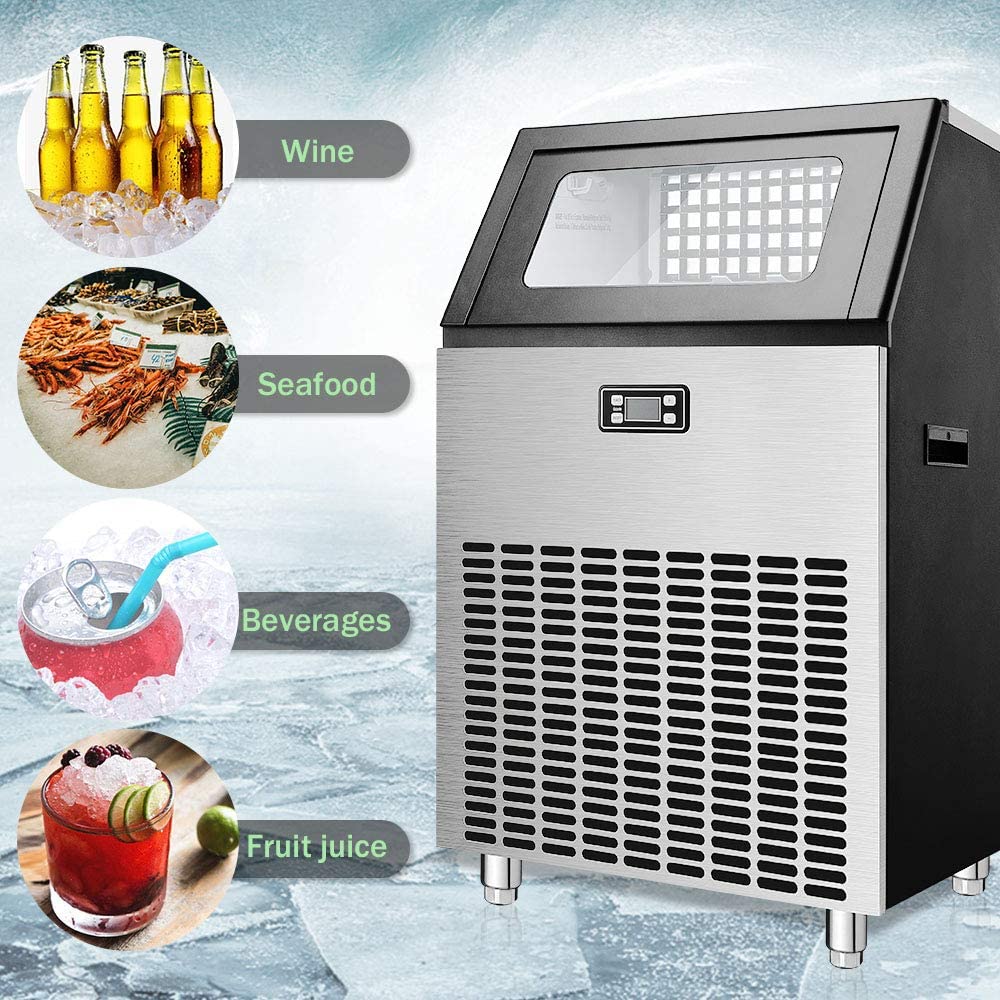Freestanding Commercial Ice Maker - Z5845A - Multiple Sizes - 100LBS 200LBS 265LBS - Image 13