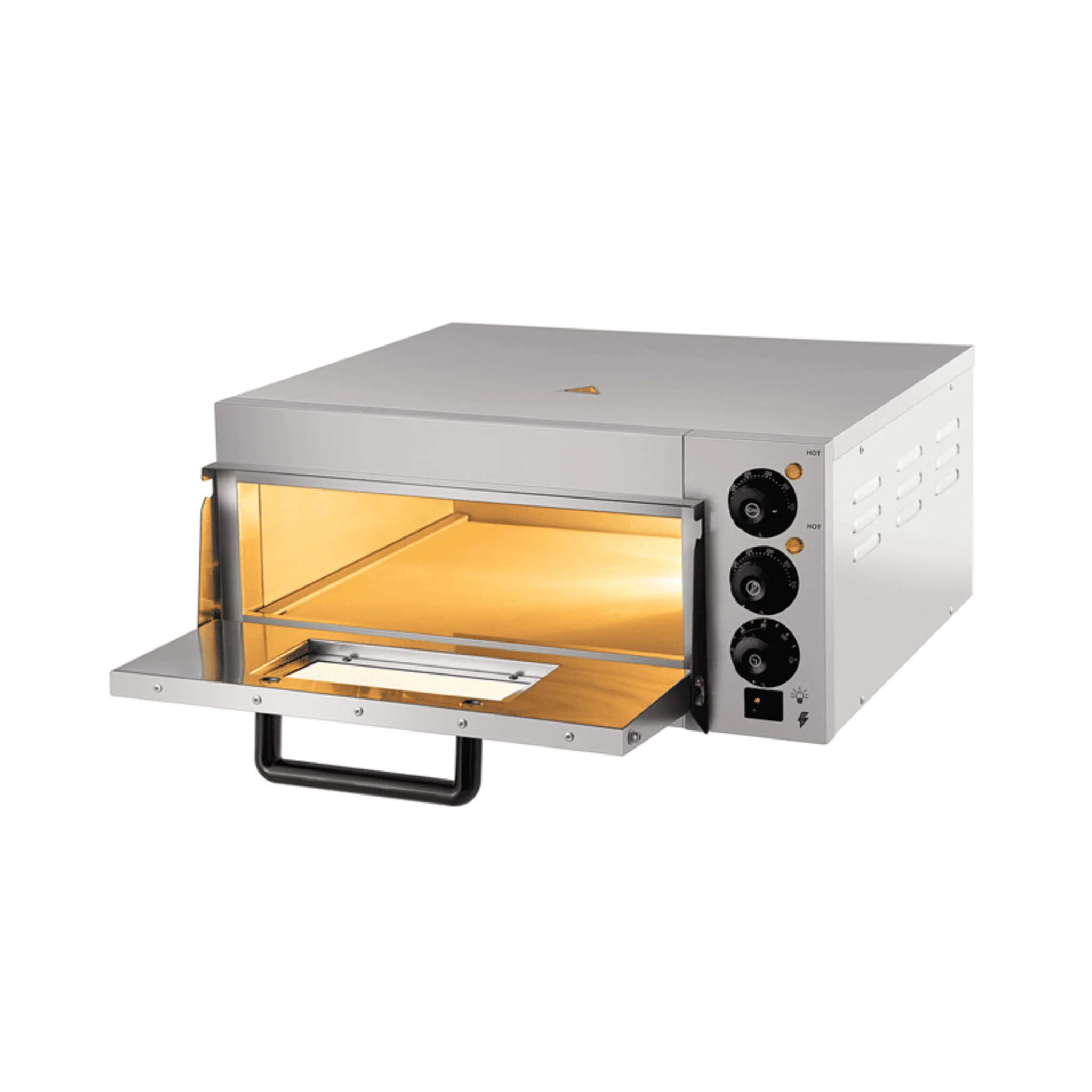 14-Inch Electric Single Deck Countertop Commercial Pizza Oven - Image 11