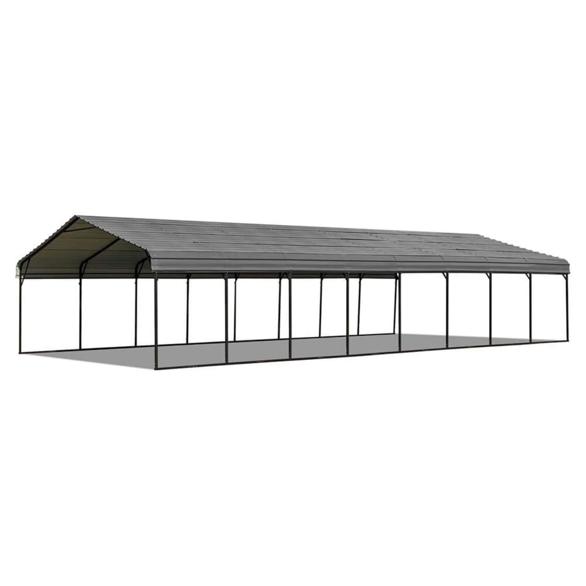 20' x 40' FT Alora Extra Large Heavy Duty Four Car Outdoor Metal Carport Canopy - Image 4