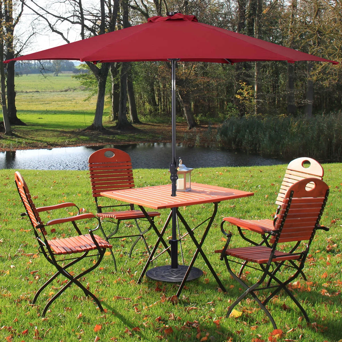 22 Inch Heavy Duty Round Umbrella Base Stand - Image 6