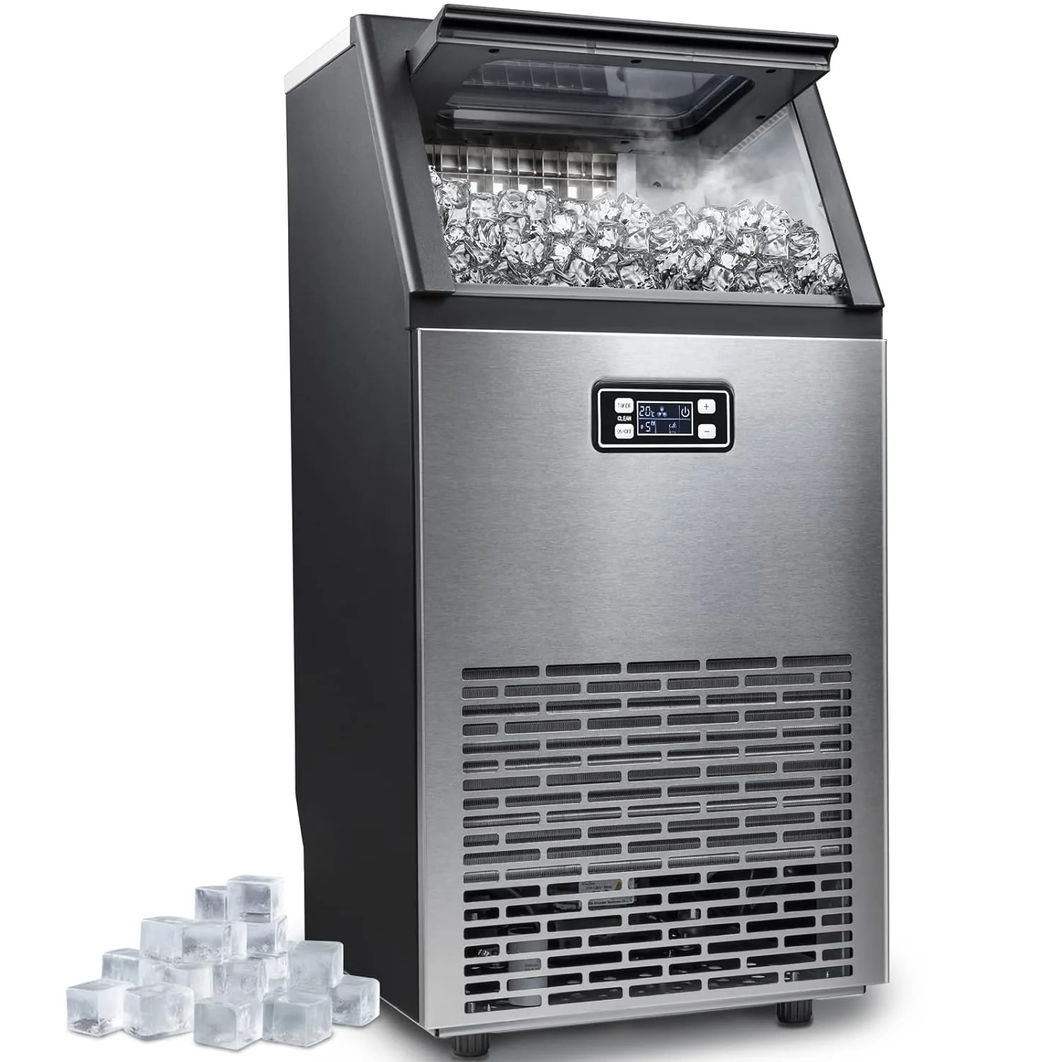 Freestanding Commercial Ice Maker - Multiple Sizes 100LBS 200LBS 265LBS - Image 23