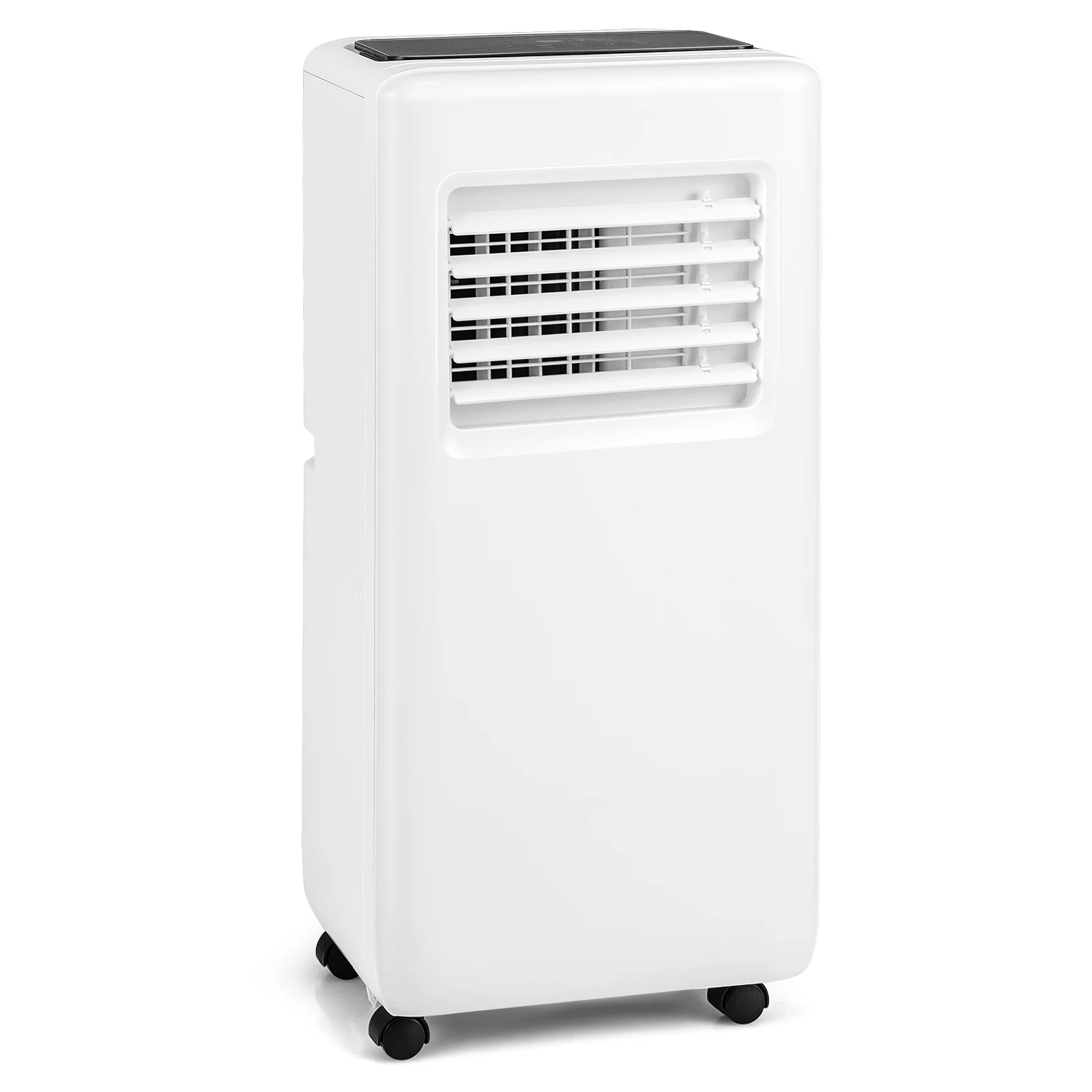 3-in-1 8000 BTU Portable Air Conditioner with Remote Control-White - Image 2