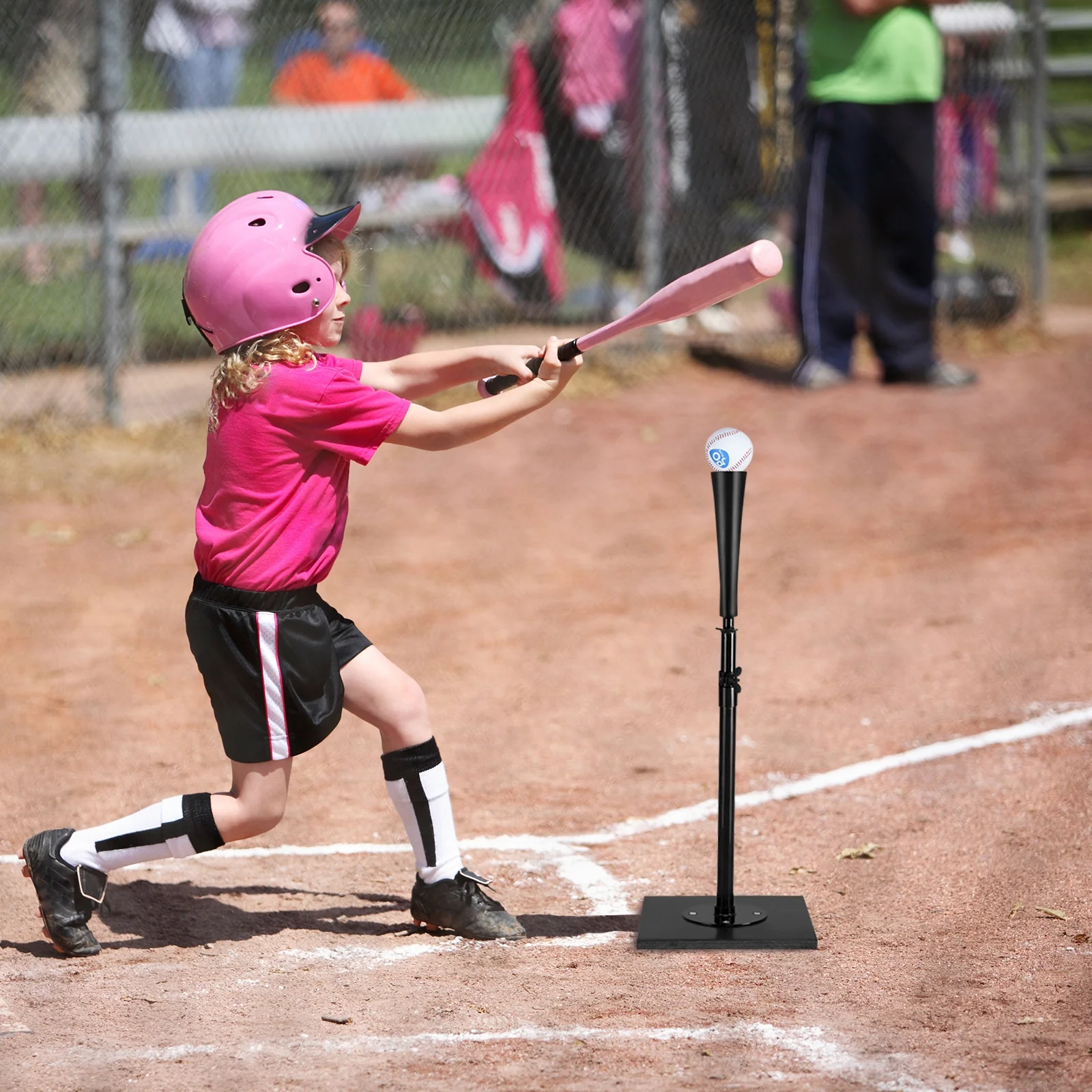 36 Inch Adjustable Heavy Duty Batting Tee for Baseball - Image 7