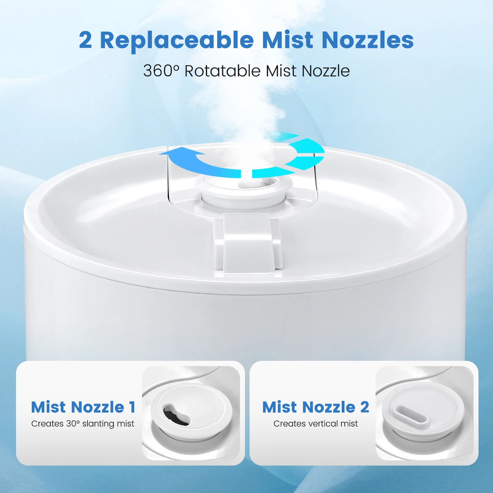 5.5L Cool Mist Humidifiers with Remote Control and 12 Hours Timer - Image 6