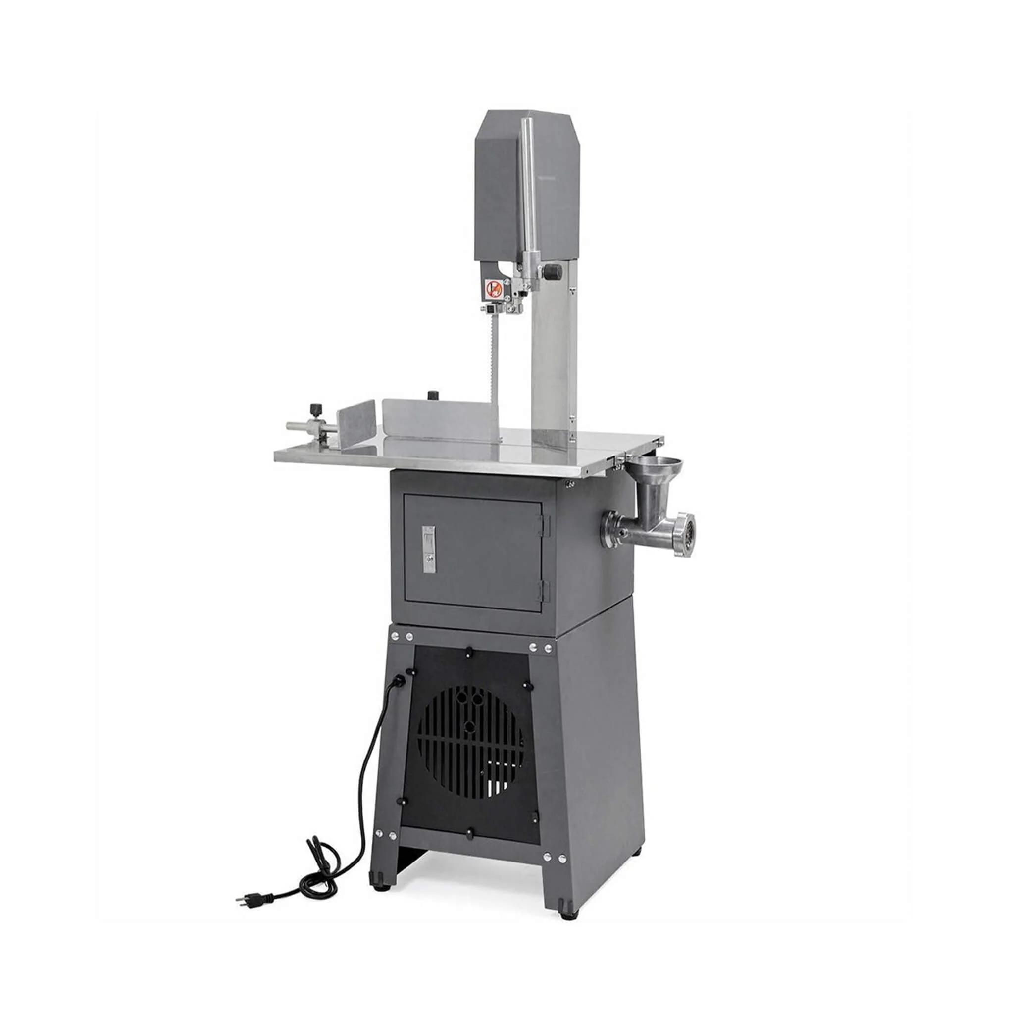 550W Heavy-Duty Standing Bone Meat Cutting Band Saw Machine 58-Inch - Image 3
