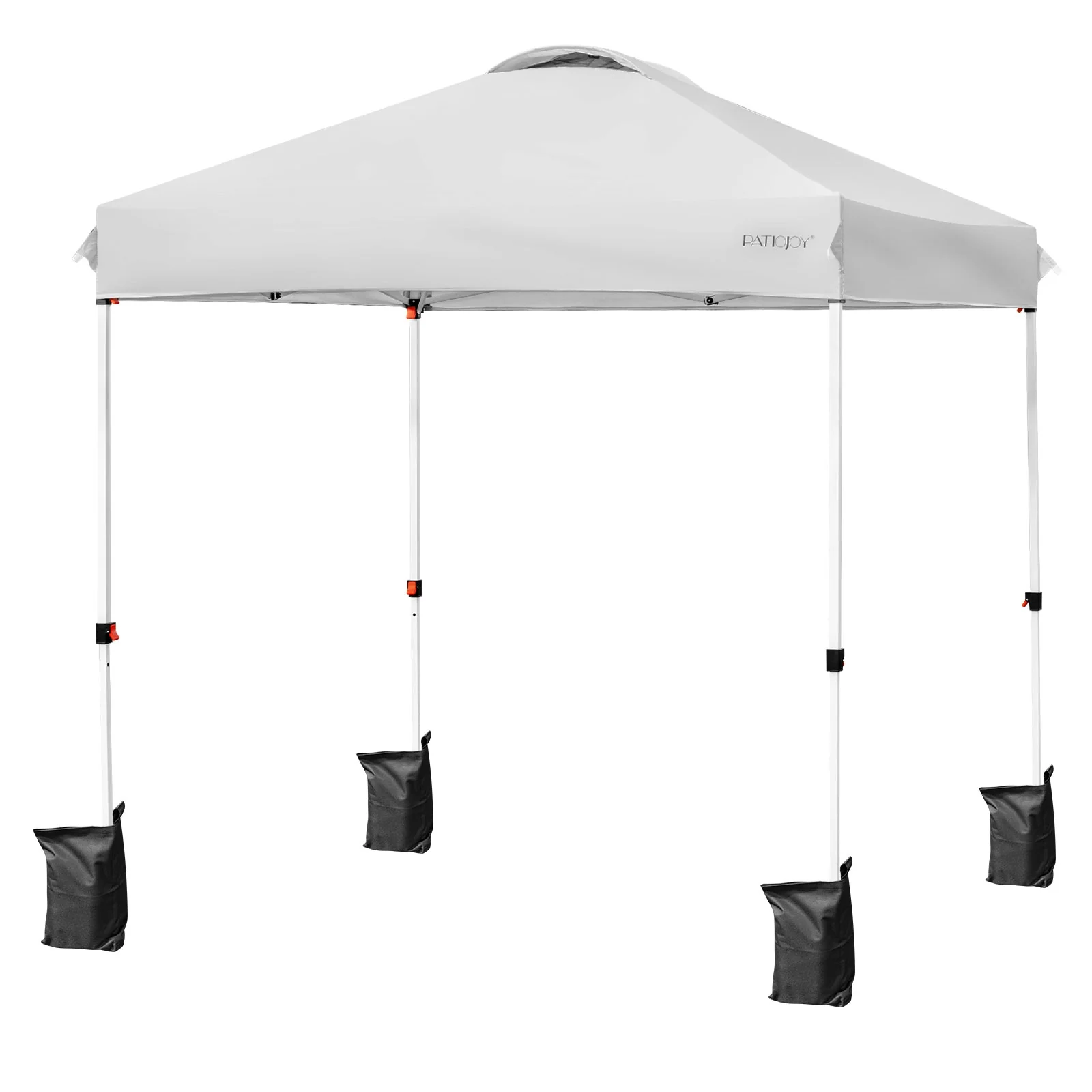 6.6 x 6.6 Feet Outdoor Pop Up Camping Canopy Tent with Roller Bag - Image 3