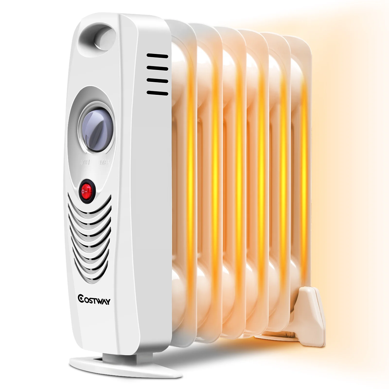 700 W Portable Mini Electric Oil-Filled Radiator Heater - Image 2