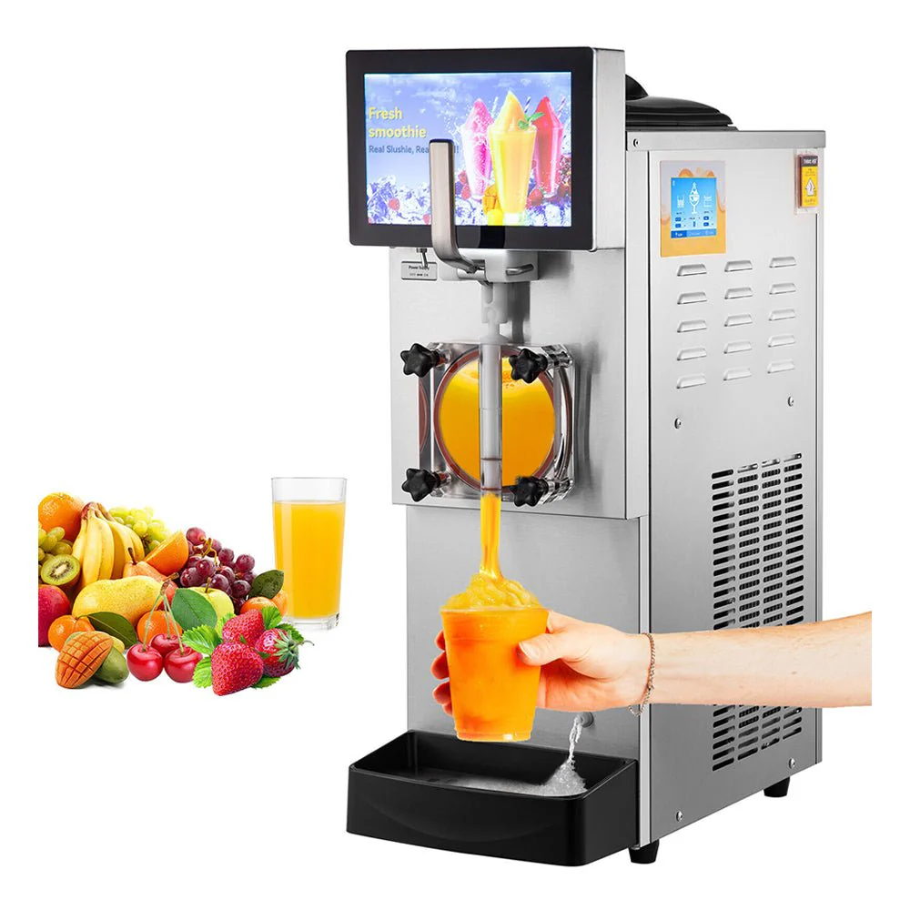 8L Commercial Single Frozen Margarita Ice Slushy Drink Maker Machine 1050W - Image 2