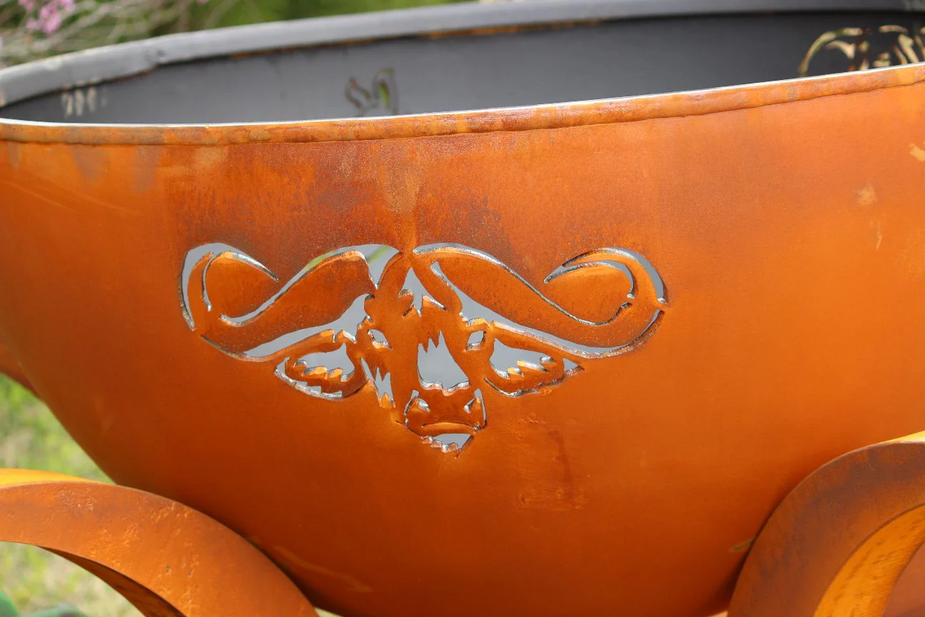Africa's Big Five - Metal Fire Pit - Image 3