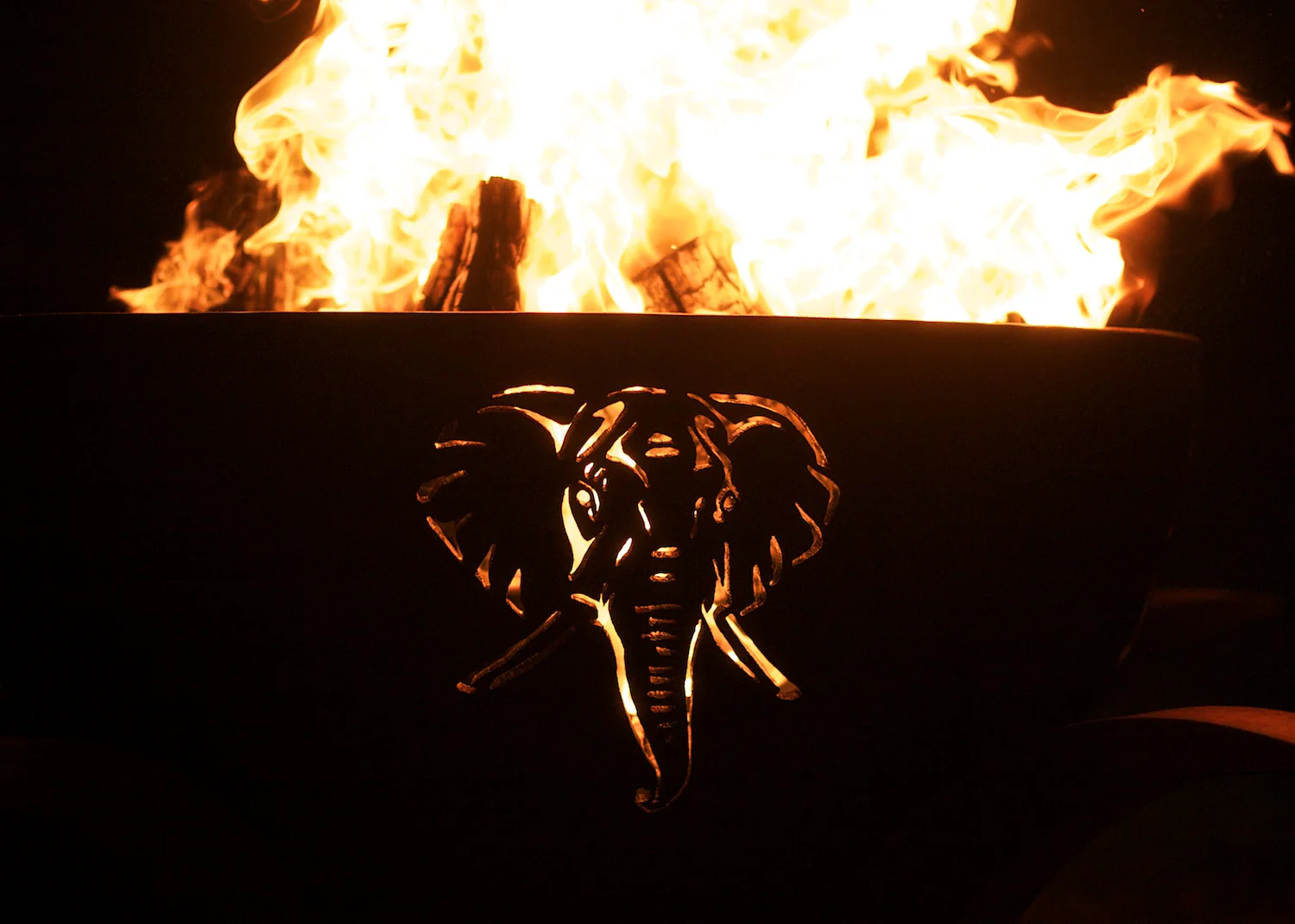 Africa's Big Five - Metal Fire Pit - Image 6