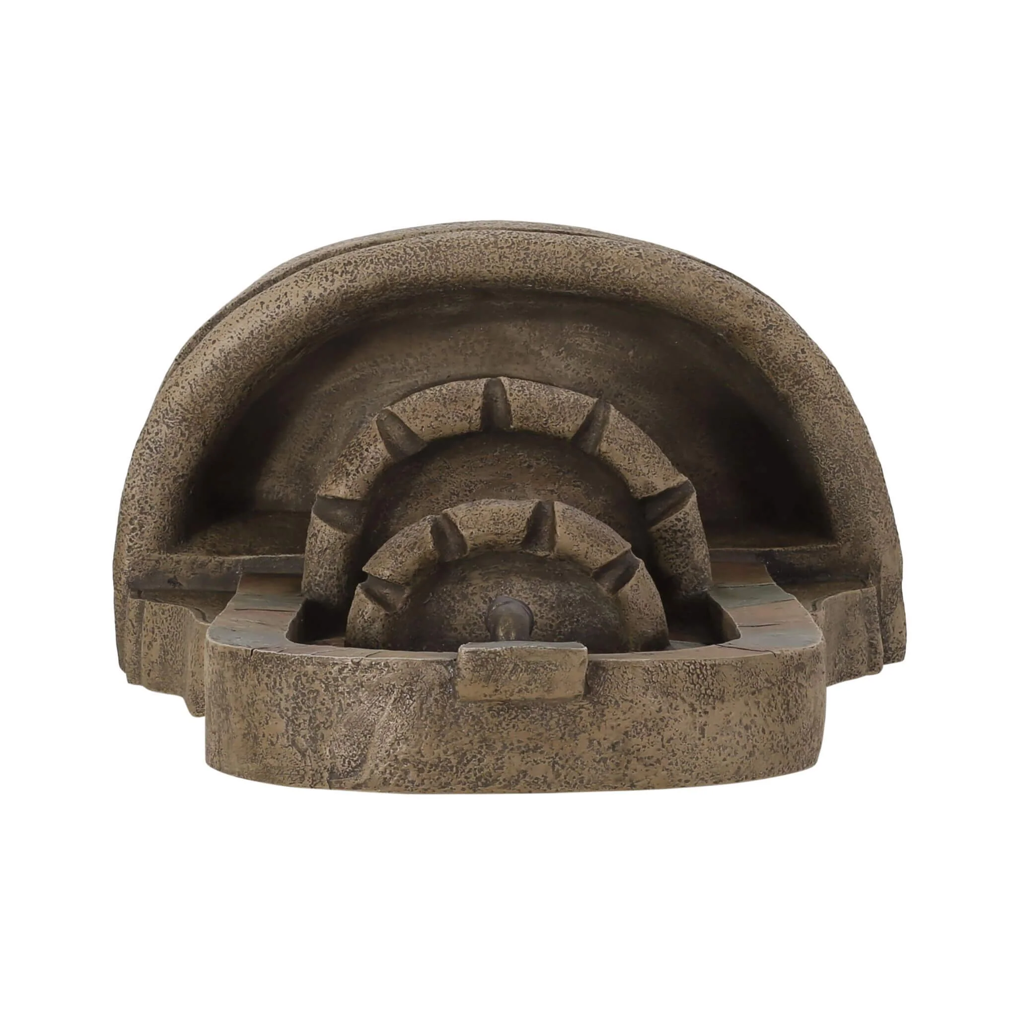 Alora 29-Inch Tall Outdoor Weather-Resistant Faux Stone Floor Water Fountain - Image 7