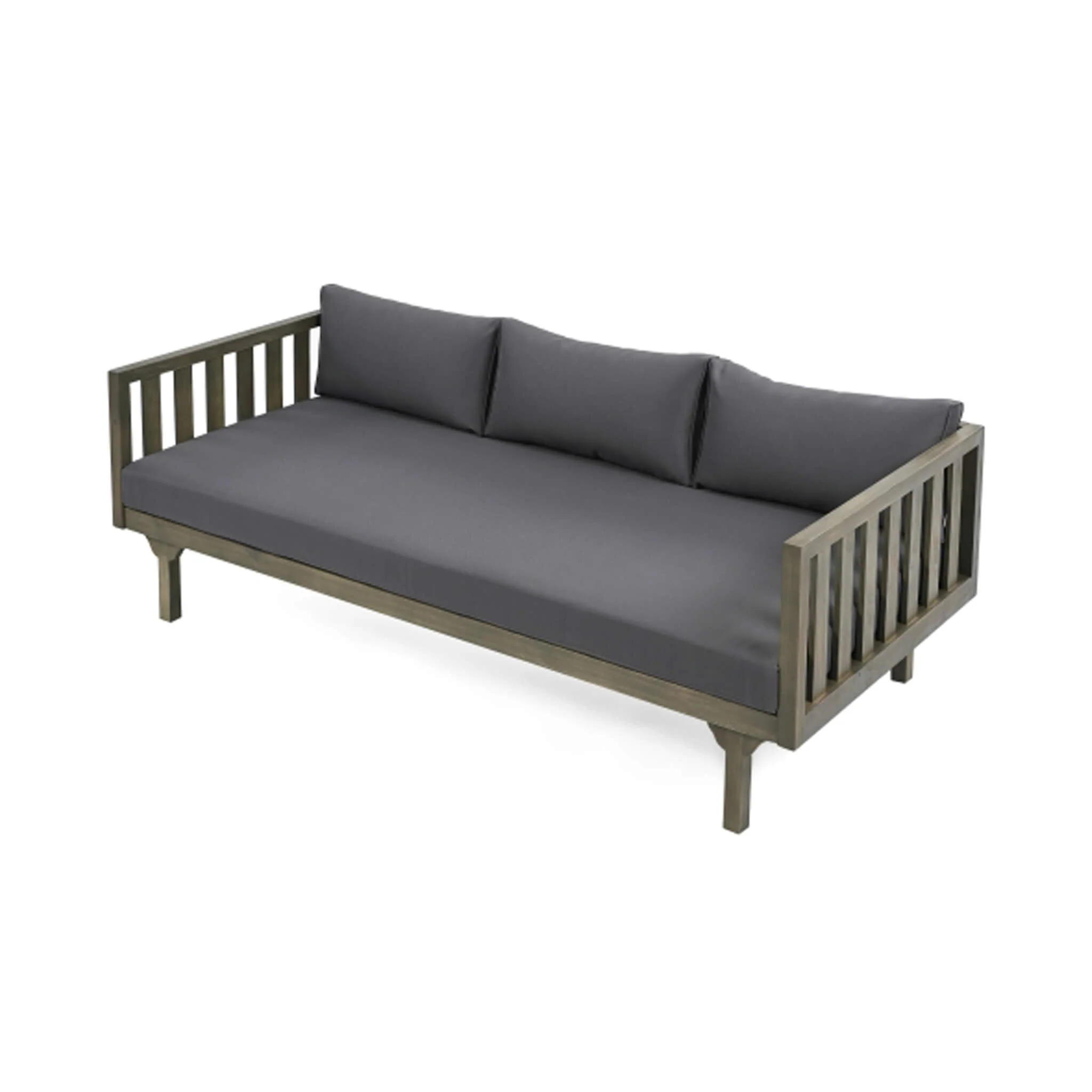 Alora 3-Seater Acacia Wood Daybed Sofa With Water-Resistant Cushions - Image 22