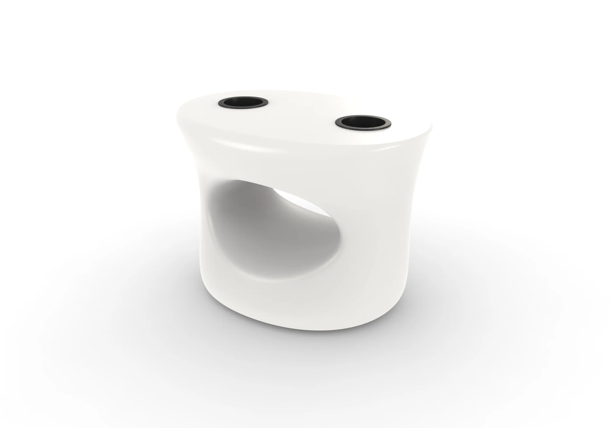 Amped Stool / Table with Cupholders Splash Series - Image 5