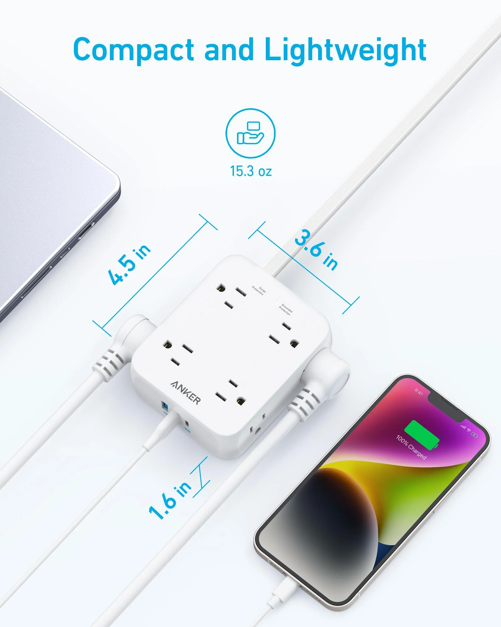 Anker 341 USB Power Strip - Image 5