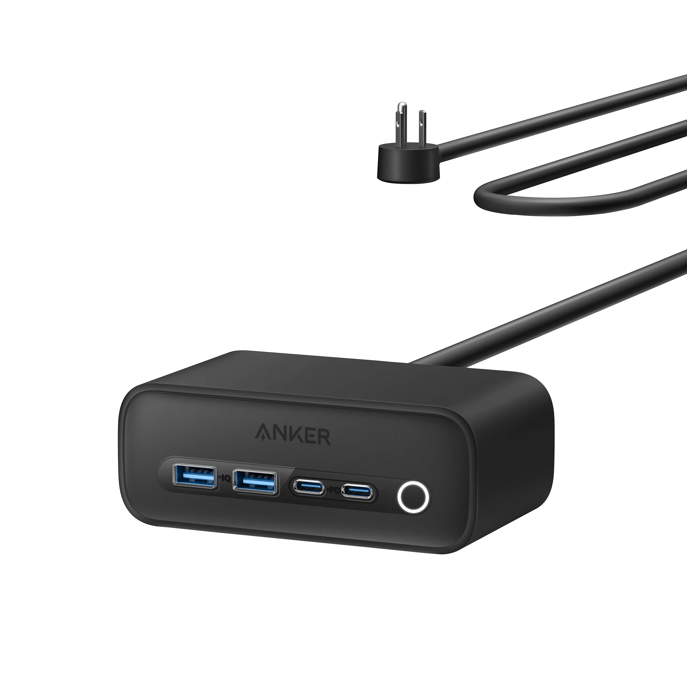 Anker 525 Charging Station - 2x USB-A 2x USB-C and 3x AC Outlets - Image 7