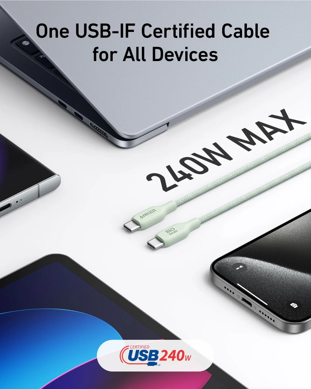 Anker 543 USB-C to USB-C Cable (Bio-Braided) - Image 39