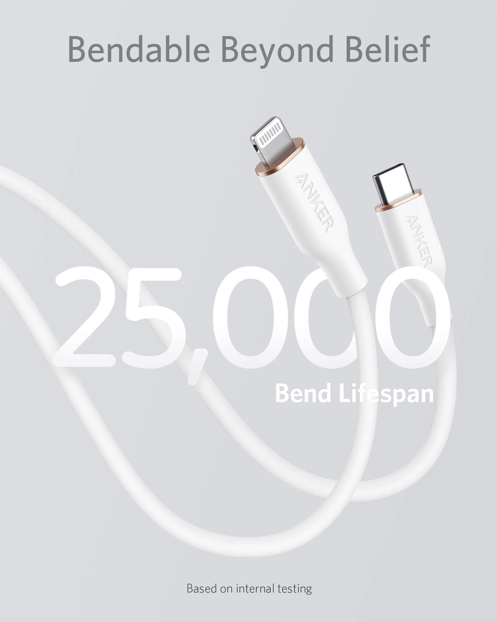 Anker 641 USB-C to Lightning Cable (Flow, Silicone) - Image 10