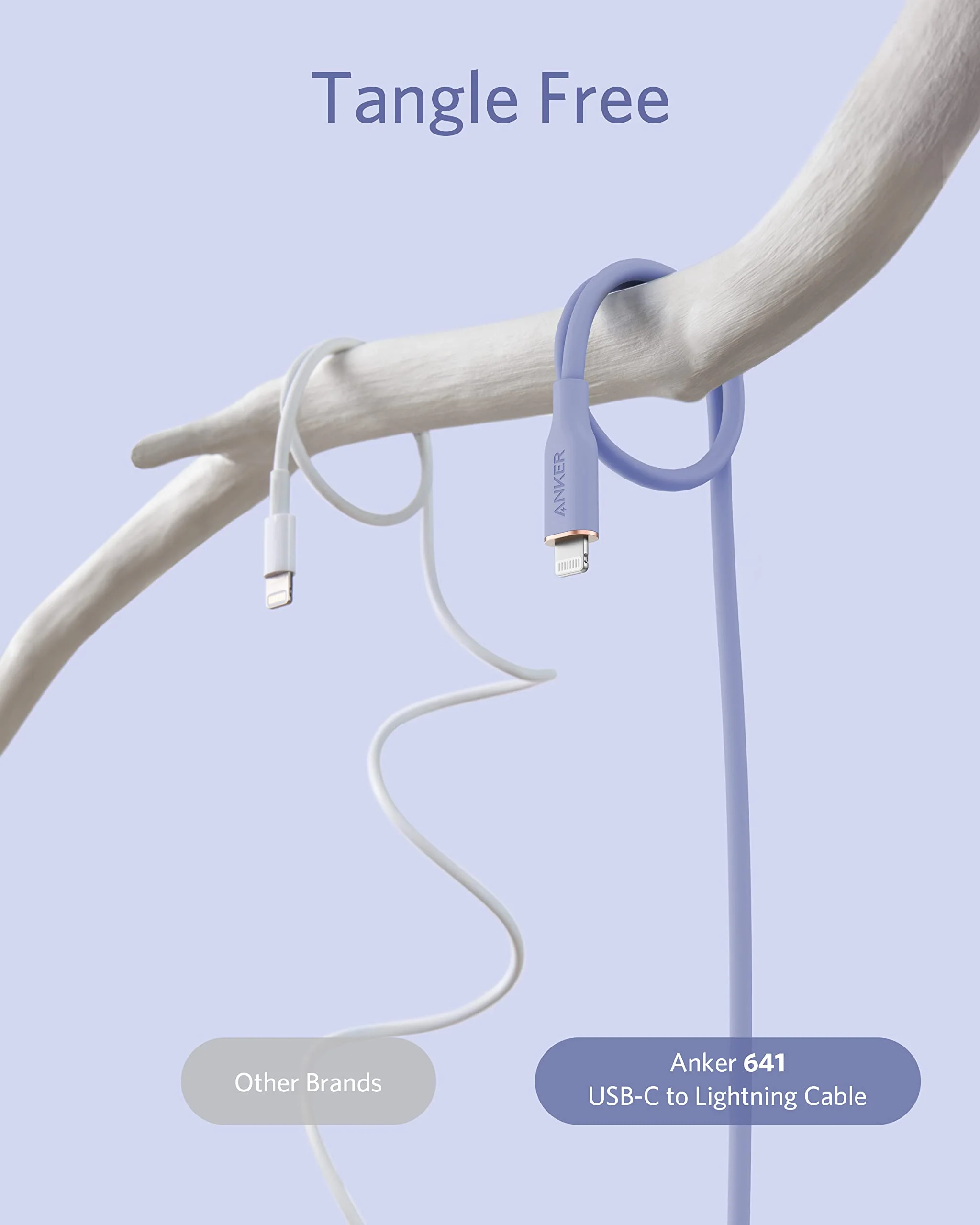 Anker 641 USB-C to Lightning Cable (Flow, Silicone) - Image 27
