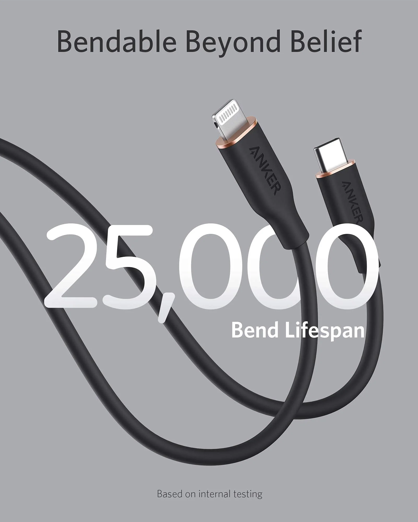 Anker 641 USB-C to Lightning Cable (Flow, Silicone) - Image 40