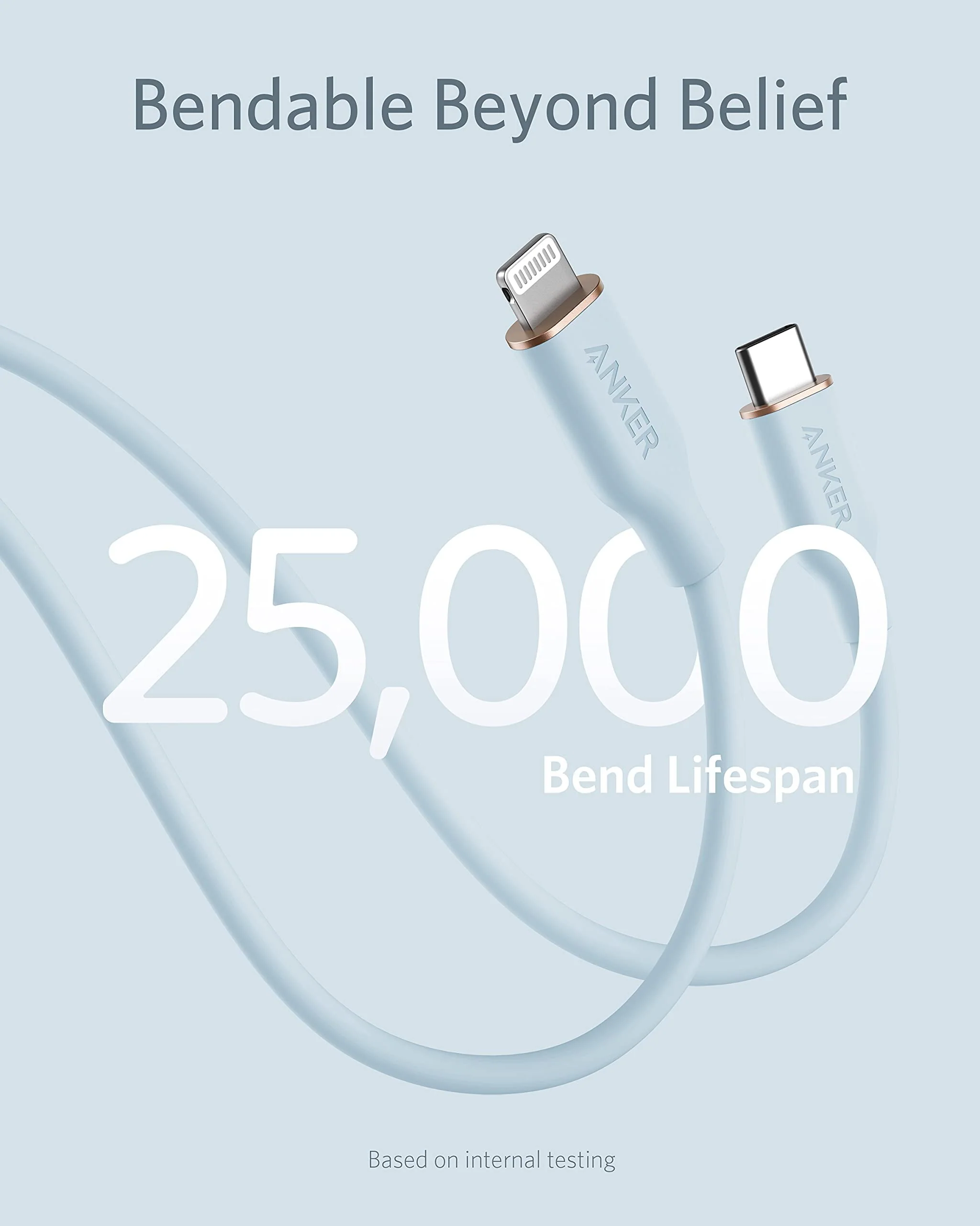Anker 641 USB-C to Lightning Cable (Flow, Silicone) - Image 52