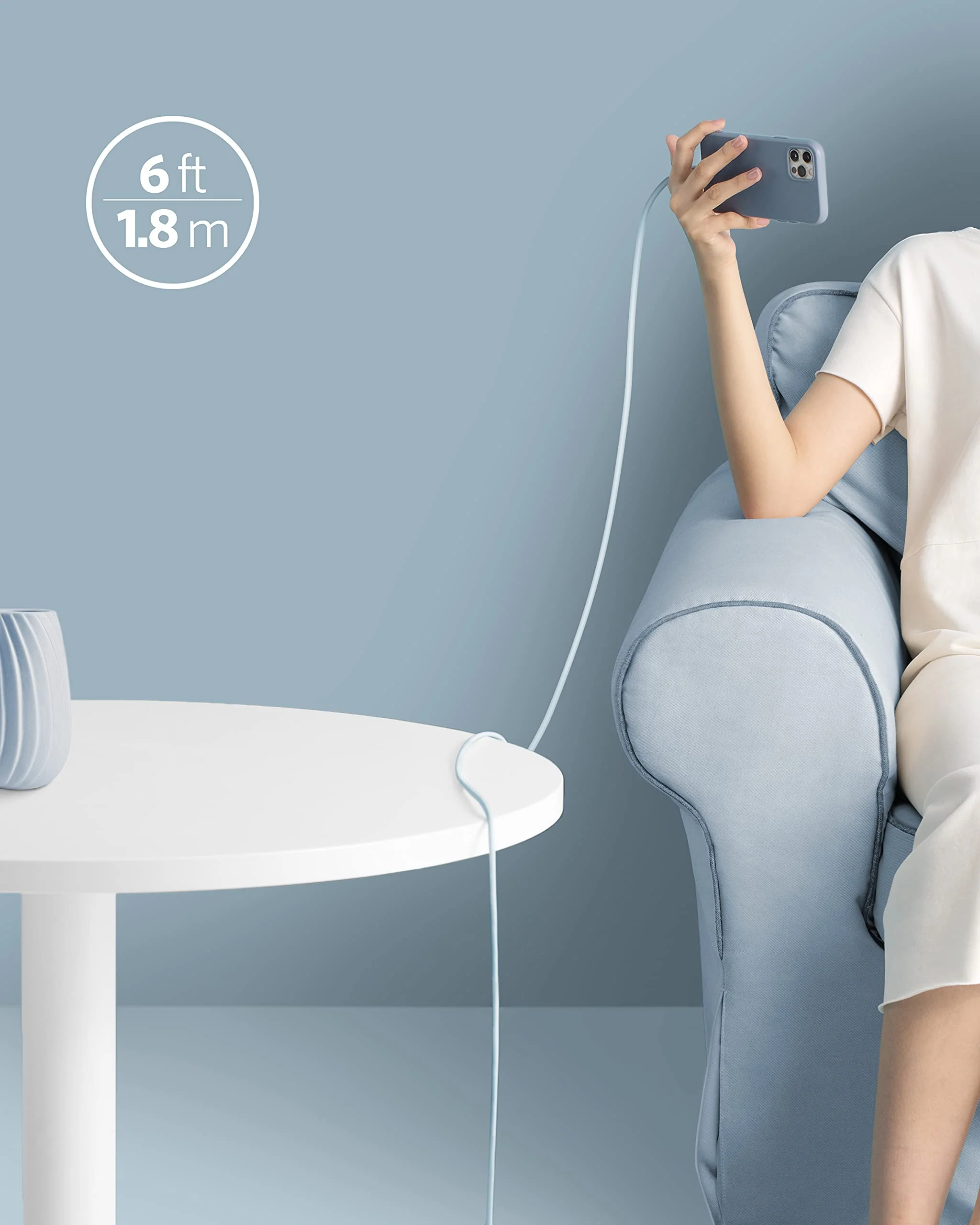 Anker 641 USB-C to Lightning Cable (Flow, Silicone) - Image 54