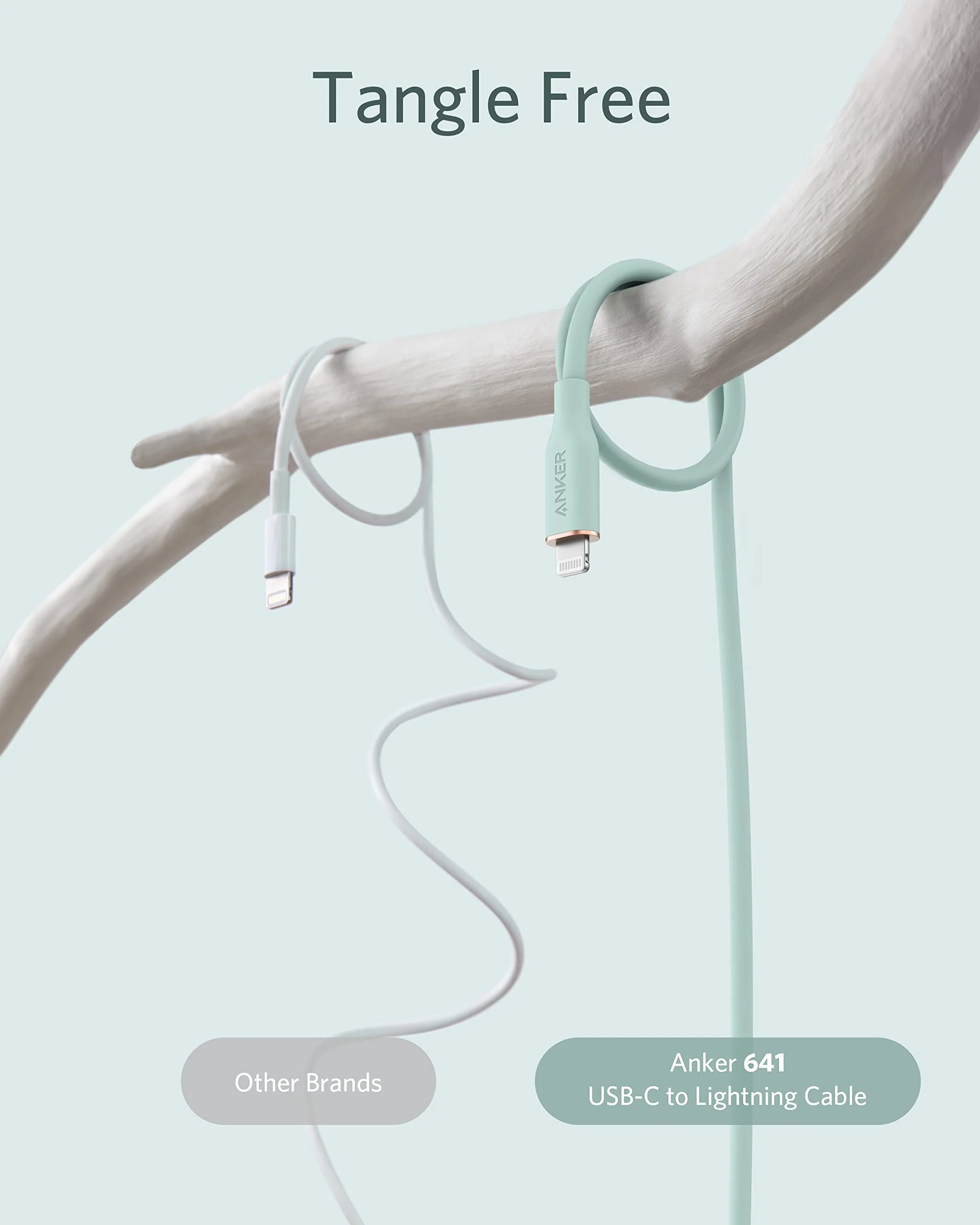 Anker 641 USB-C to Lightning Cable (Flow, Silicone) - Image 57