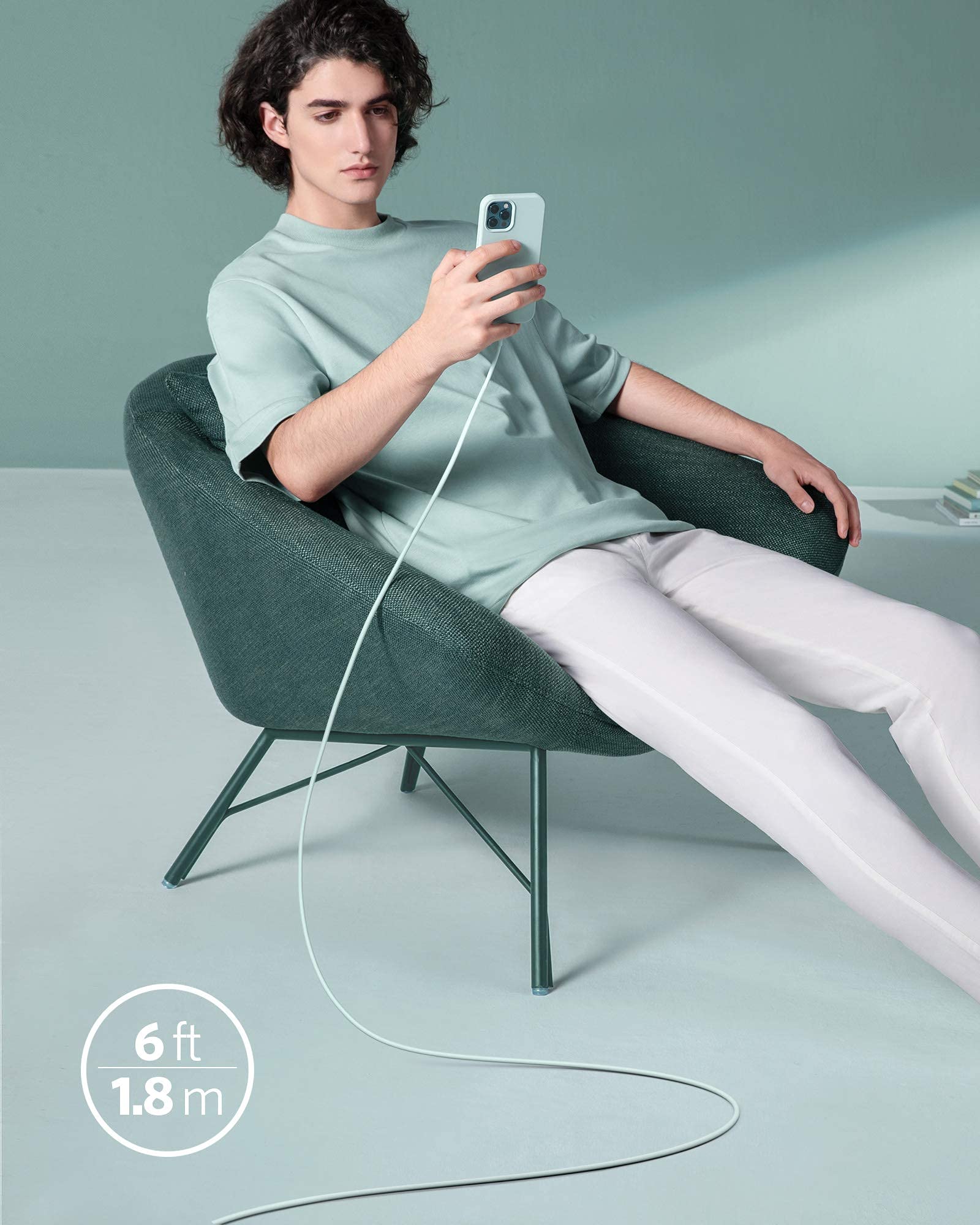 Anker 641 USB-C to Lightning Cable (Flow, Silicone) - Image 60