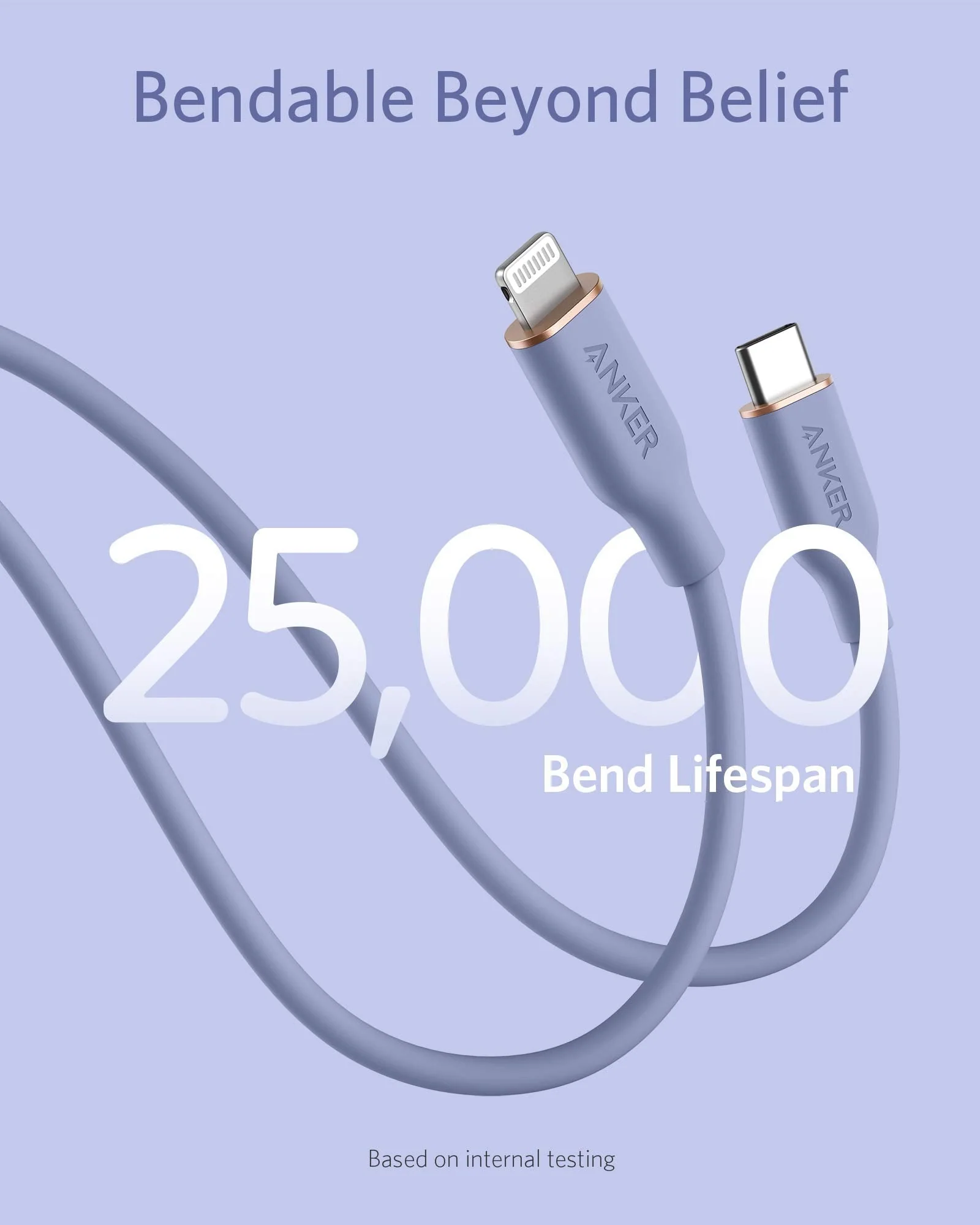 Anker 641 USB-C to Lightning Cable (Flow, Silicone) - Image 64