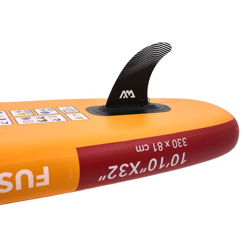 Aqua Marina Fusion Premium All-Around SUP W/ Durable PVC Rail Layers & Grooved EVA Footpad 10FT - Image 11