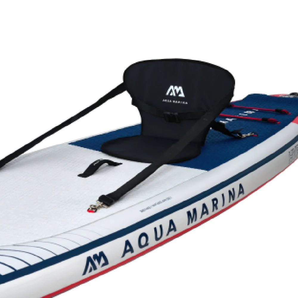 Aqua Marina Hyper Navy Touring SUP With Hydrodynamic Rail Edges & Adjustable Bungee 12FT - Image 6