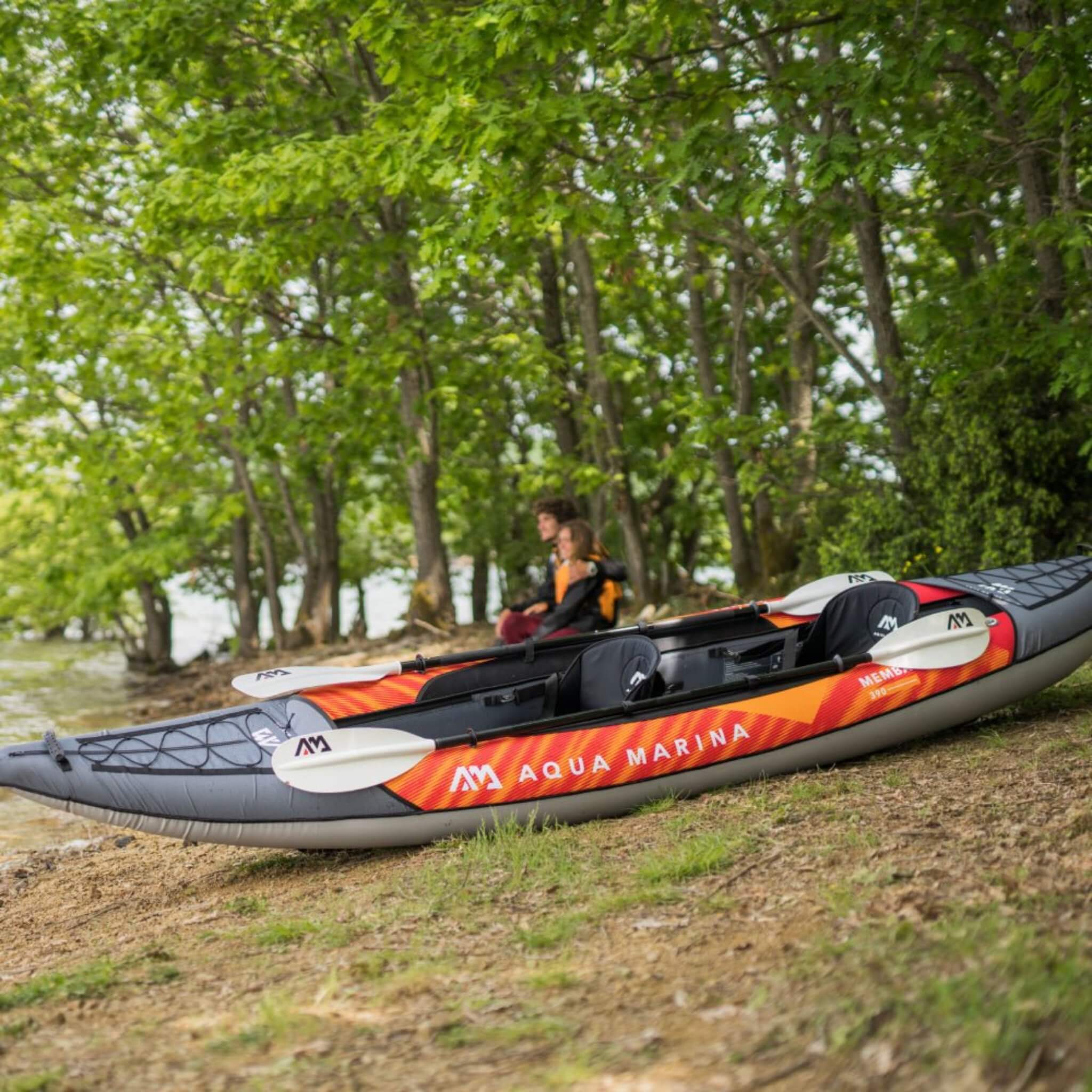 Aqua Marina Memba 390 Premium 2-Person Touring Kayak With DWF Deck And Paddles 12FT - Image 9