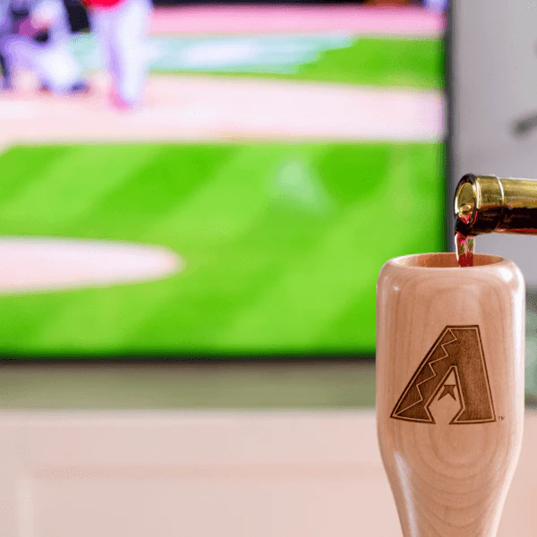 Arizona Diamondbacks "A" Wined Up® | Baseball Bat Wine Mug - Image 3