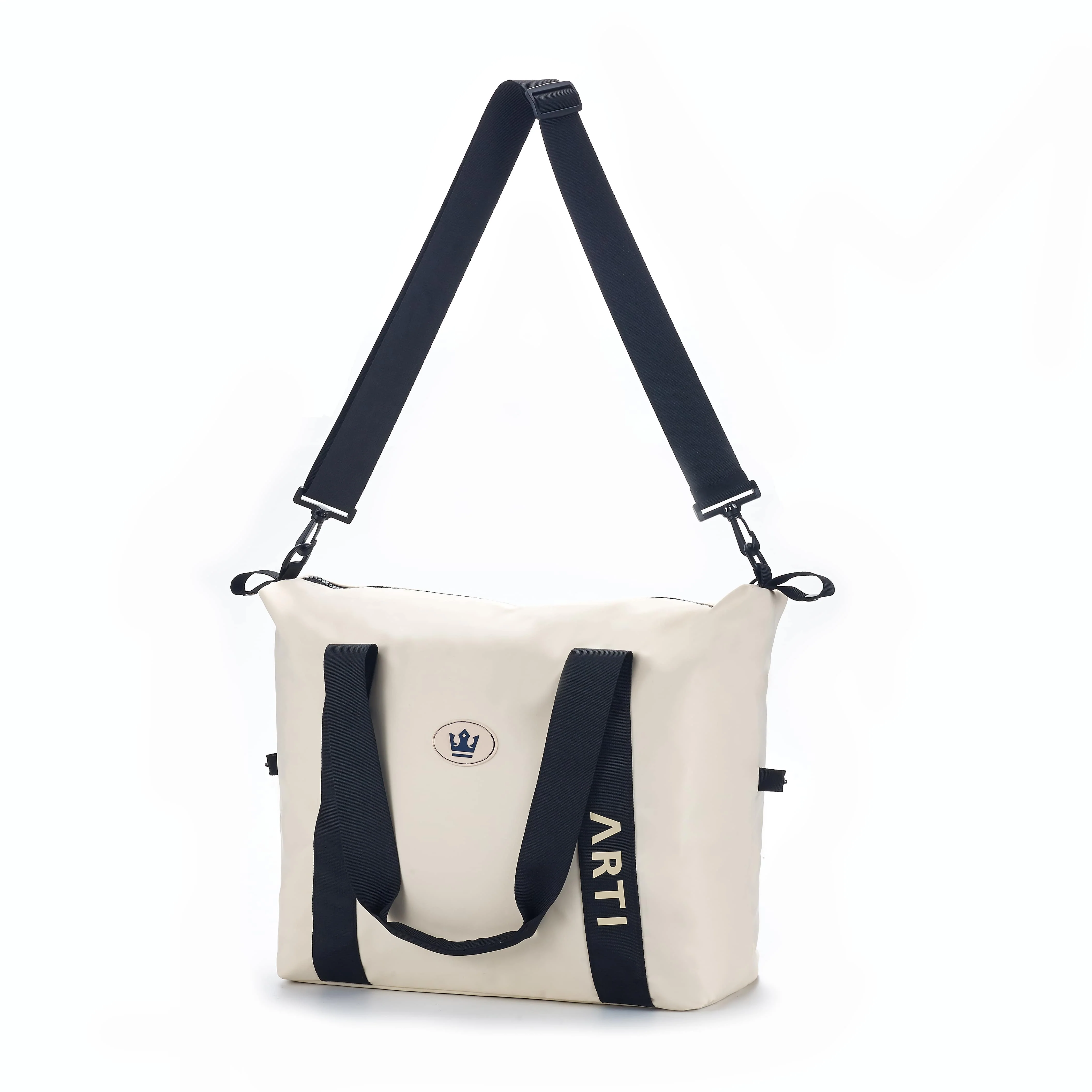ARTI Cream Duffel Bag - Image 4