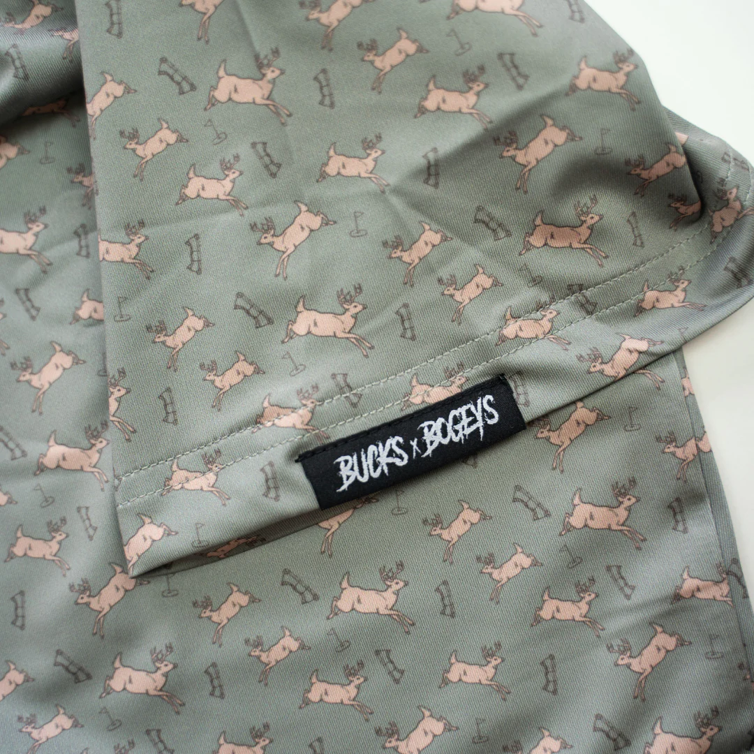"Bows & Bucks" Golf Polo - Image 3