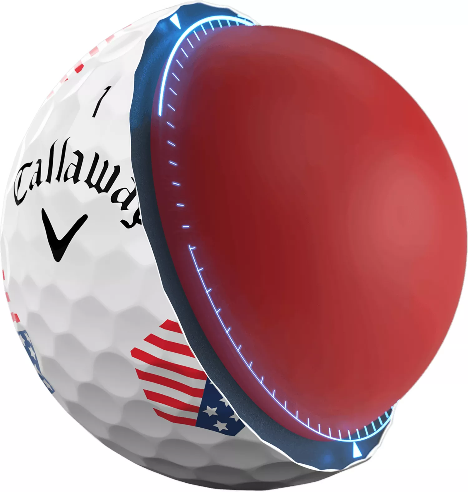 Callaway 2024 Chrome Soft USA TruTrack Golf Balls - Image 5
