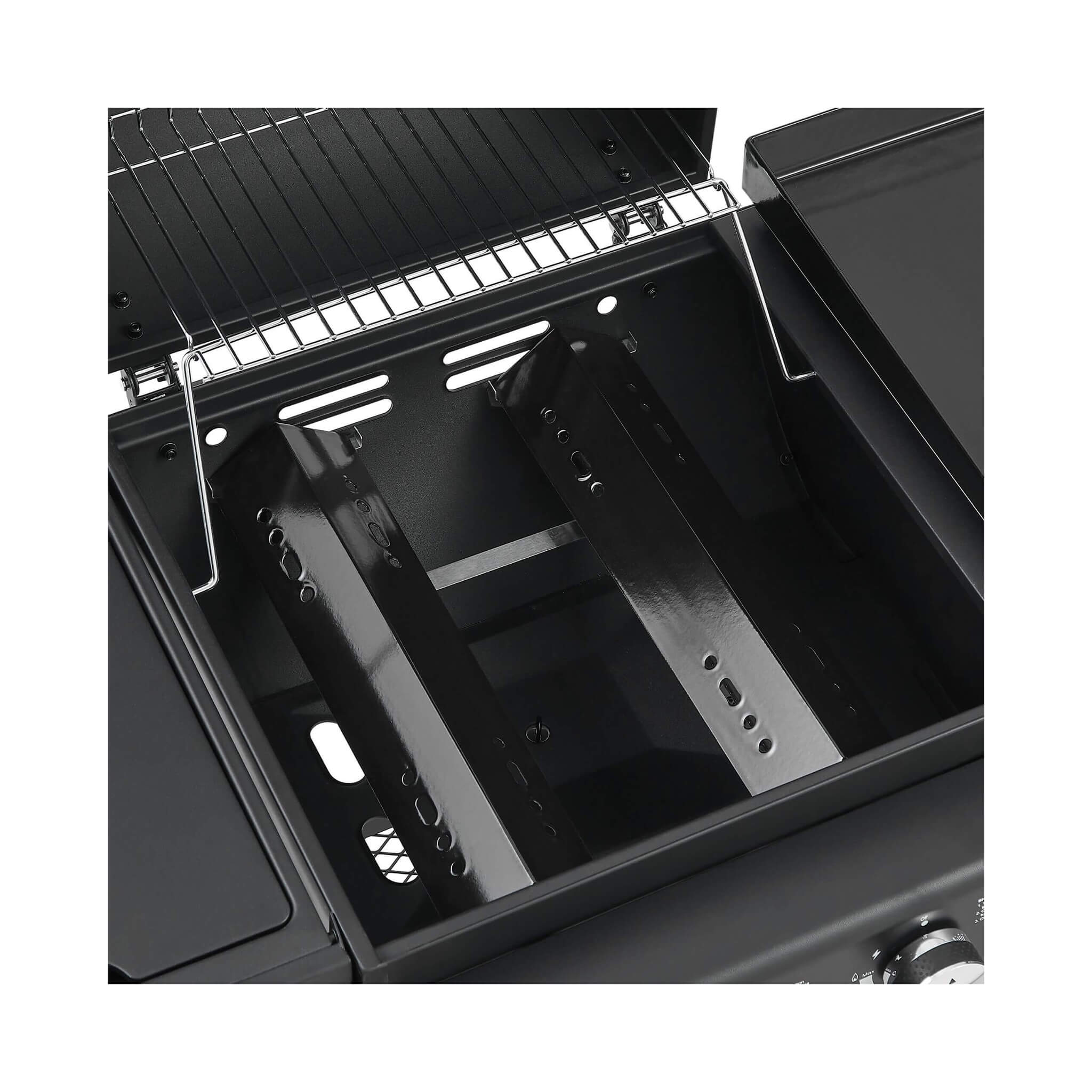 Castelle Flame Heavy-Duty All-In-One Outdoor 5-Burner 56K BTU LP Grill - Image 10