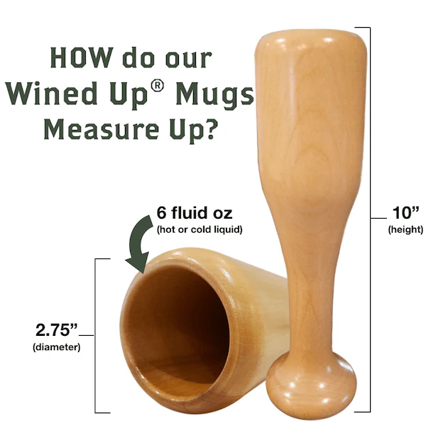 Cincinnati Reds Wined Up® | Baseball Bat Wine Mug - Image 8
