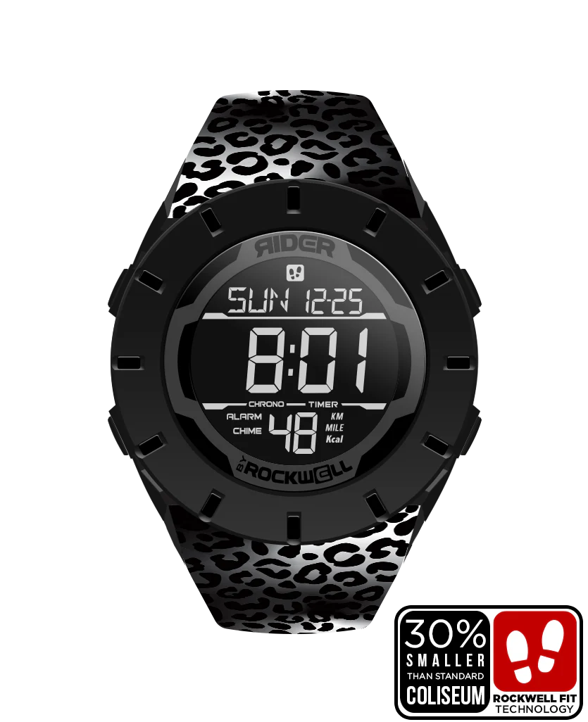 Coliseum Fit™ Forum - Cheetah Edition (Phantom Black) Watch - Image 2
