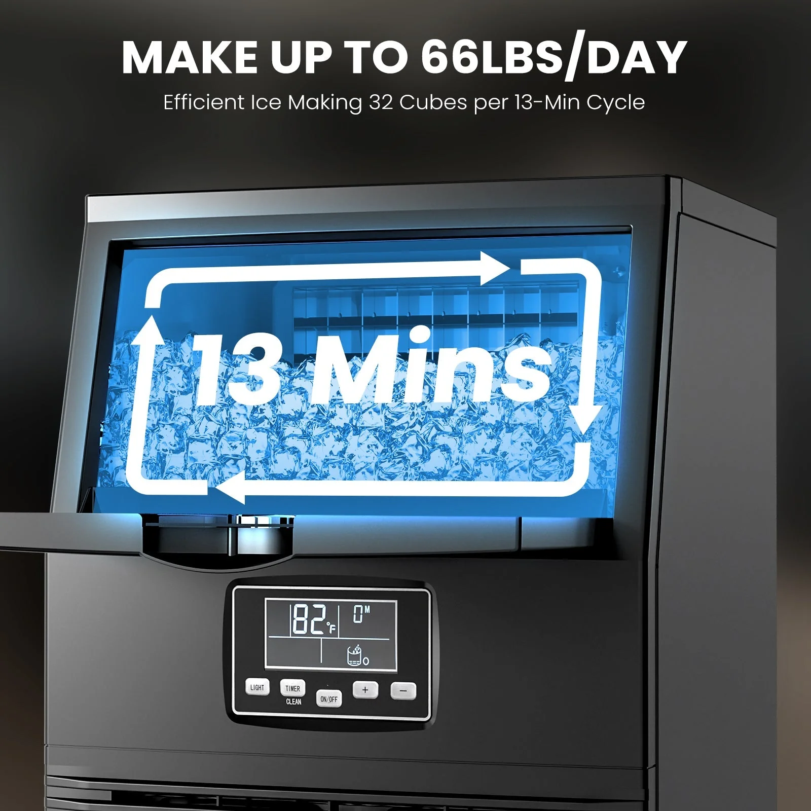 Commercial Ice Maker 80 lbs or 66 lbs - Image 10