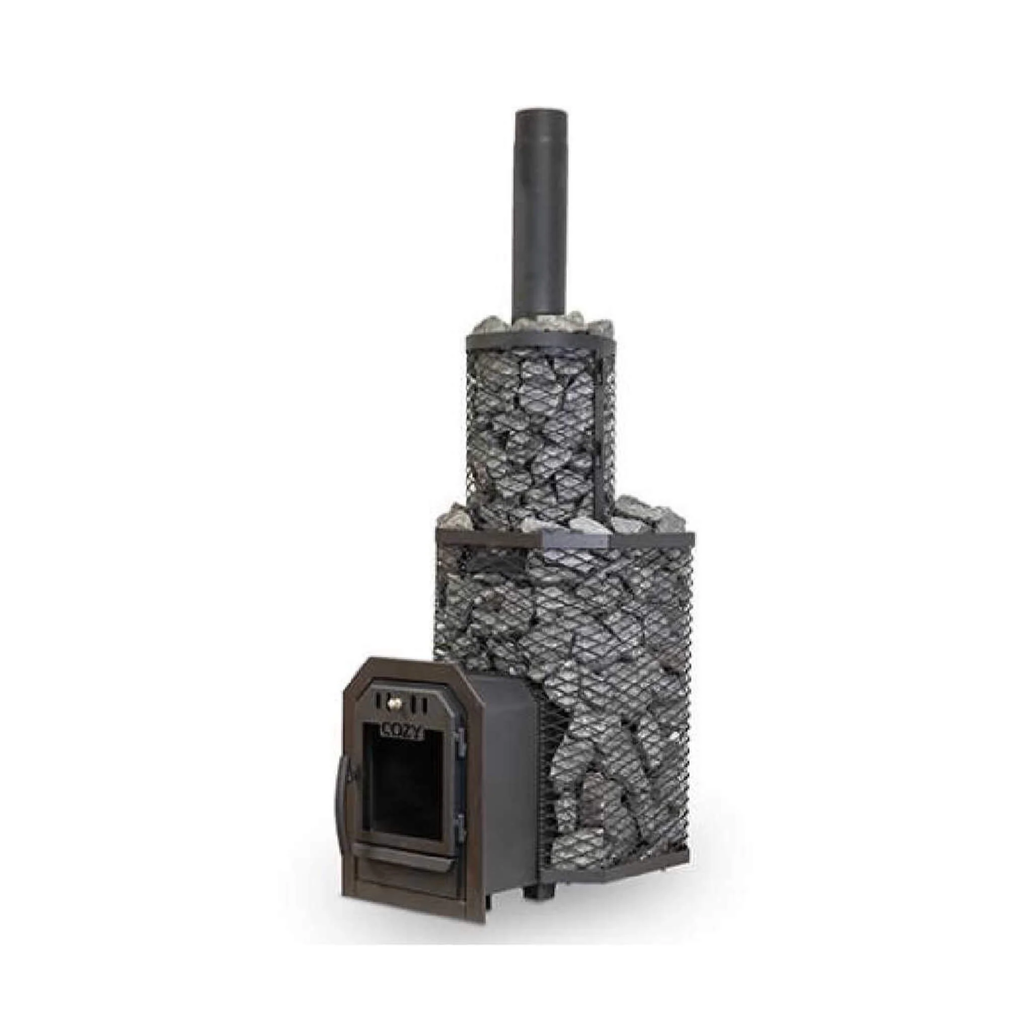 Cozy Heat Thru-Wall Wood Fired Sauna Heater Stove - Image 3