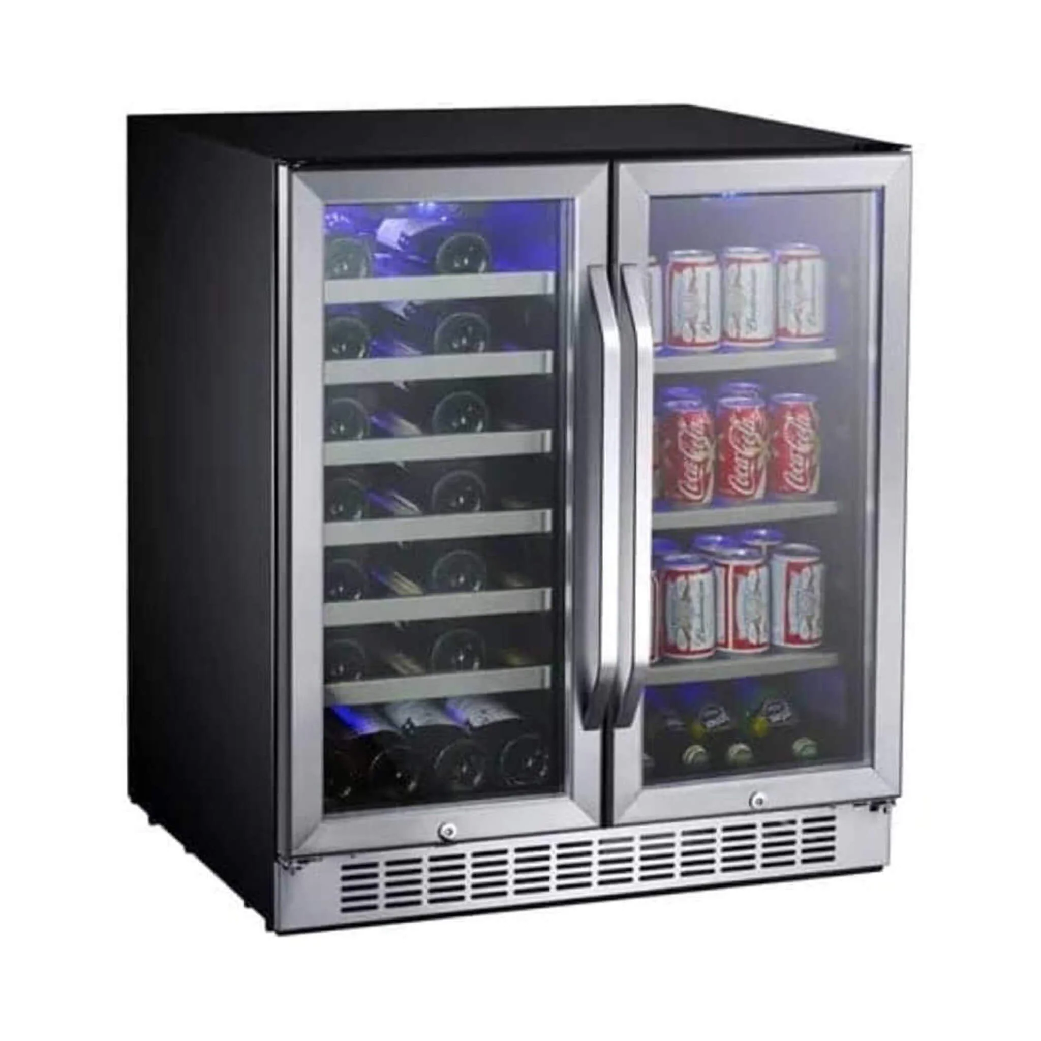 Edgestar 30" Wide 28 Bottle Built In Dual Zone Beverage Center With 86 Can Capacity - Image 9