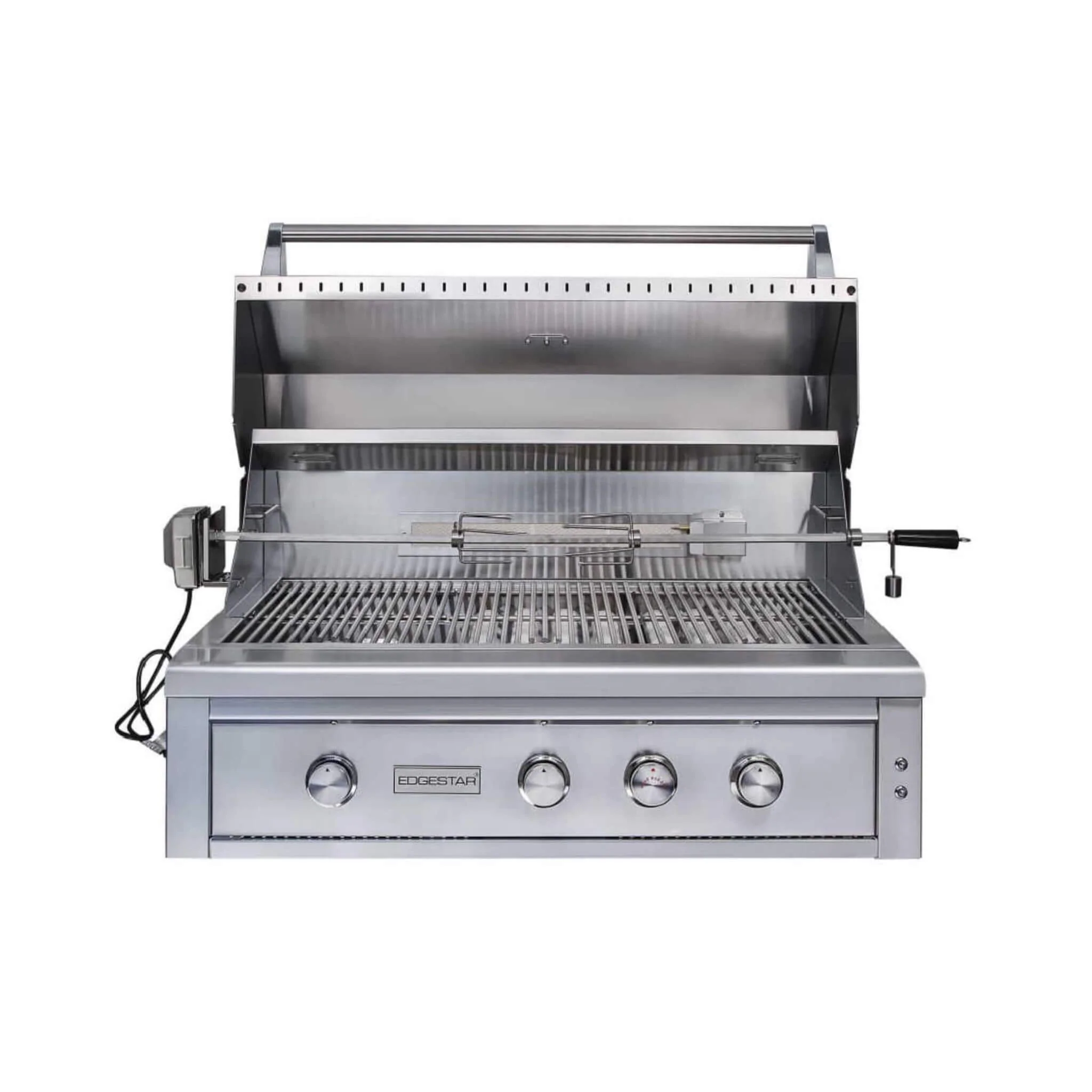 Edgestar 89K BTU 42-Inch Freestanding Grill and Cart with Rotisserie and Lighted Knobs - Image 10