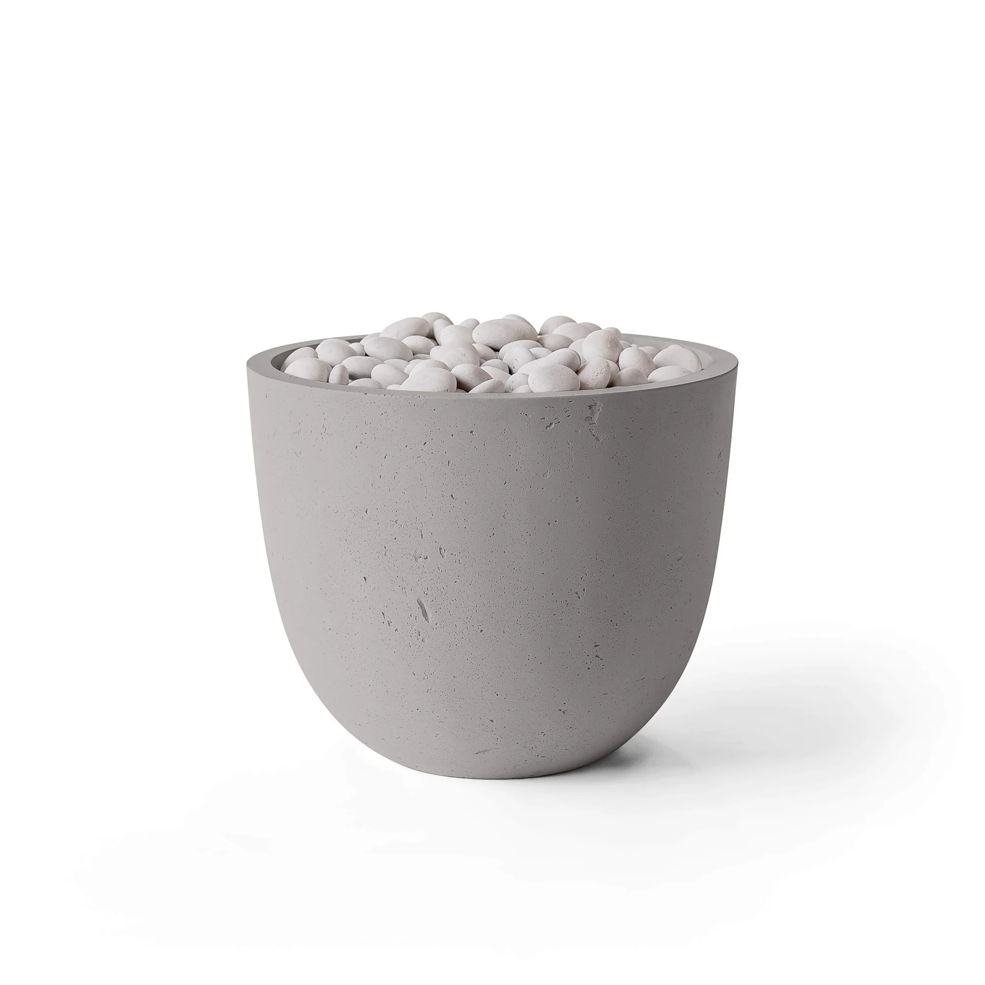 Element 20.5" Round Concrete Fire Pit - Match Lit - Image 18