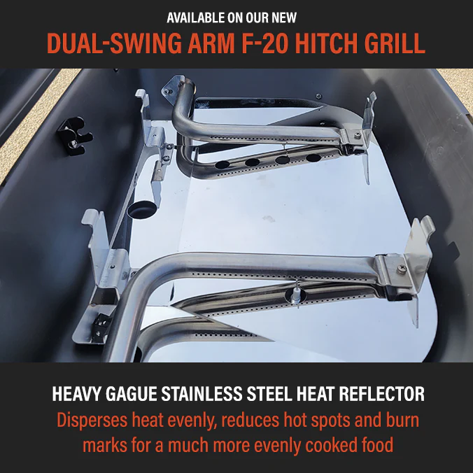 F-20 Hitch Mounted Propane Grill - Image 11